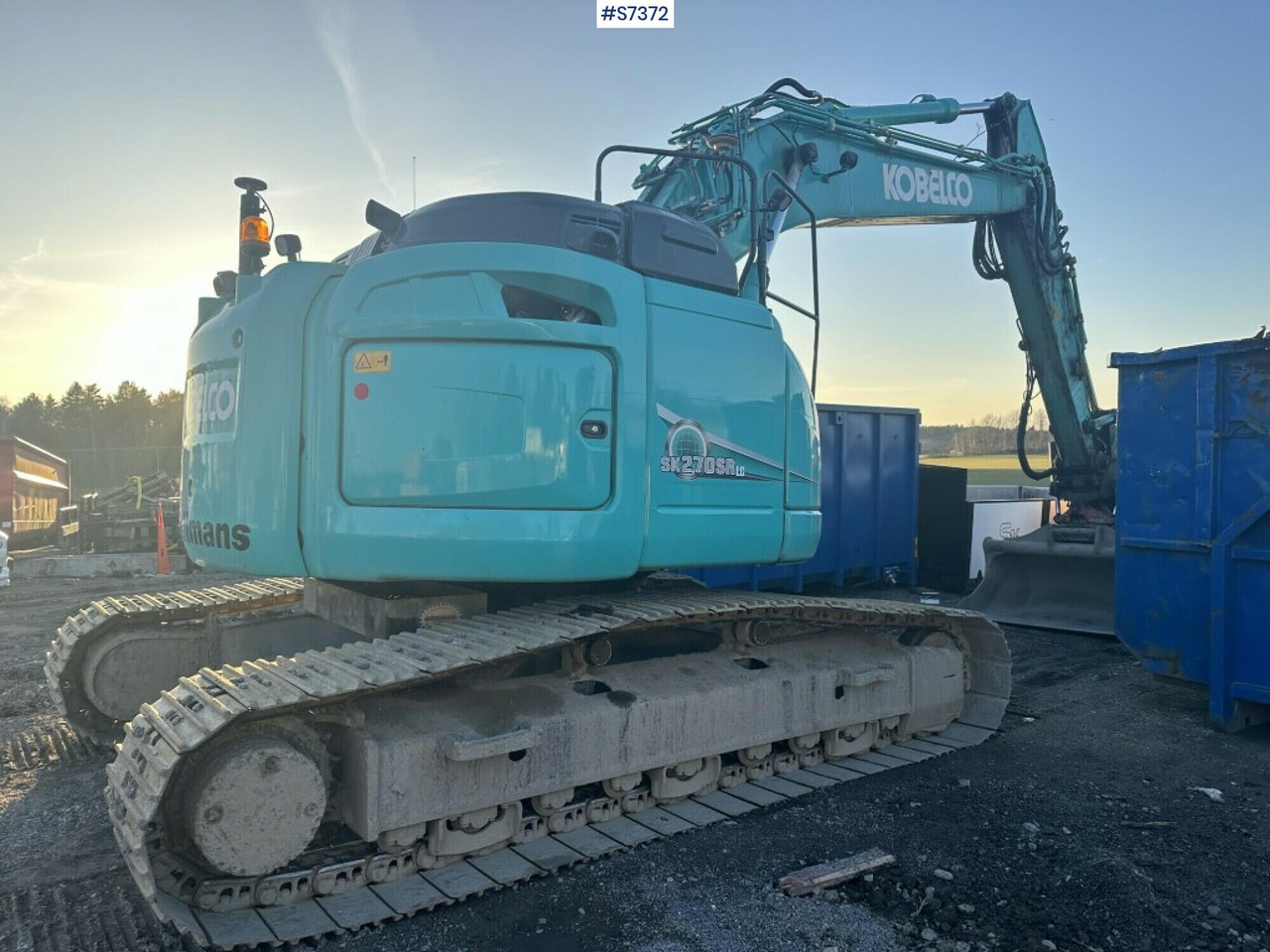 EXCAVATOR WITH ROTOR, KOBELCO SK270SRLC-5 , DIGGING SYSTEM AND BUCKETS - Kotrógép: 3 kép. EXCAVATOR WITH ROTOR, KOBELCO SK270SRLC-5 , DIGGING SYSTEM AND BUCKETS - Kotrógép: 3 kép.