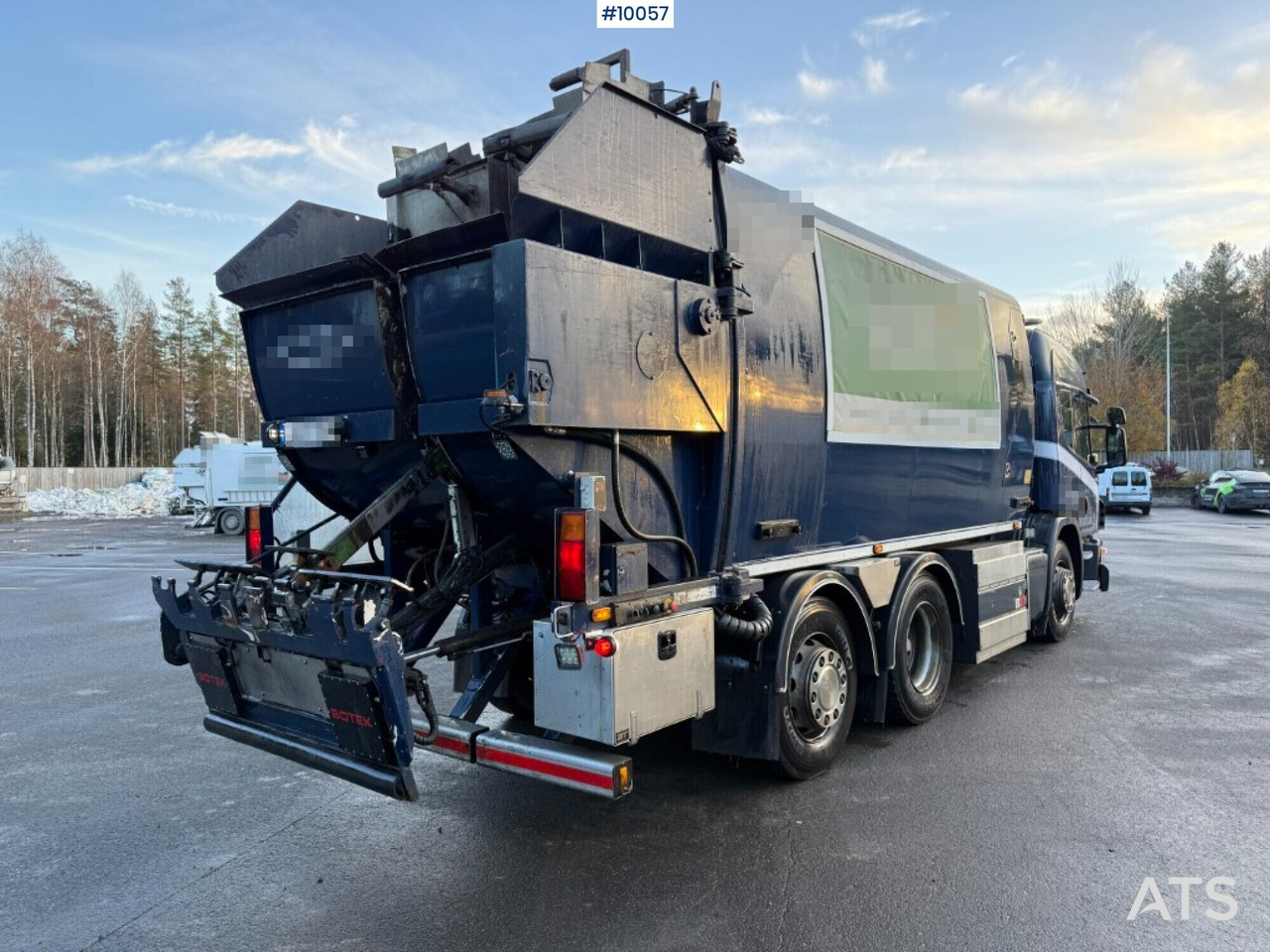 Garbage truck Scania P340 6X2 CNG - Egyéb gépek: 5 kép. Garbage truck Scania P340 6X2 CNG - Egyéb gépek: 5 kép.