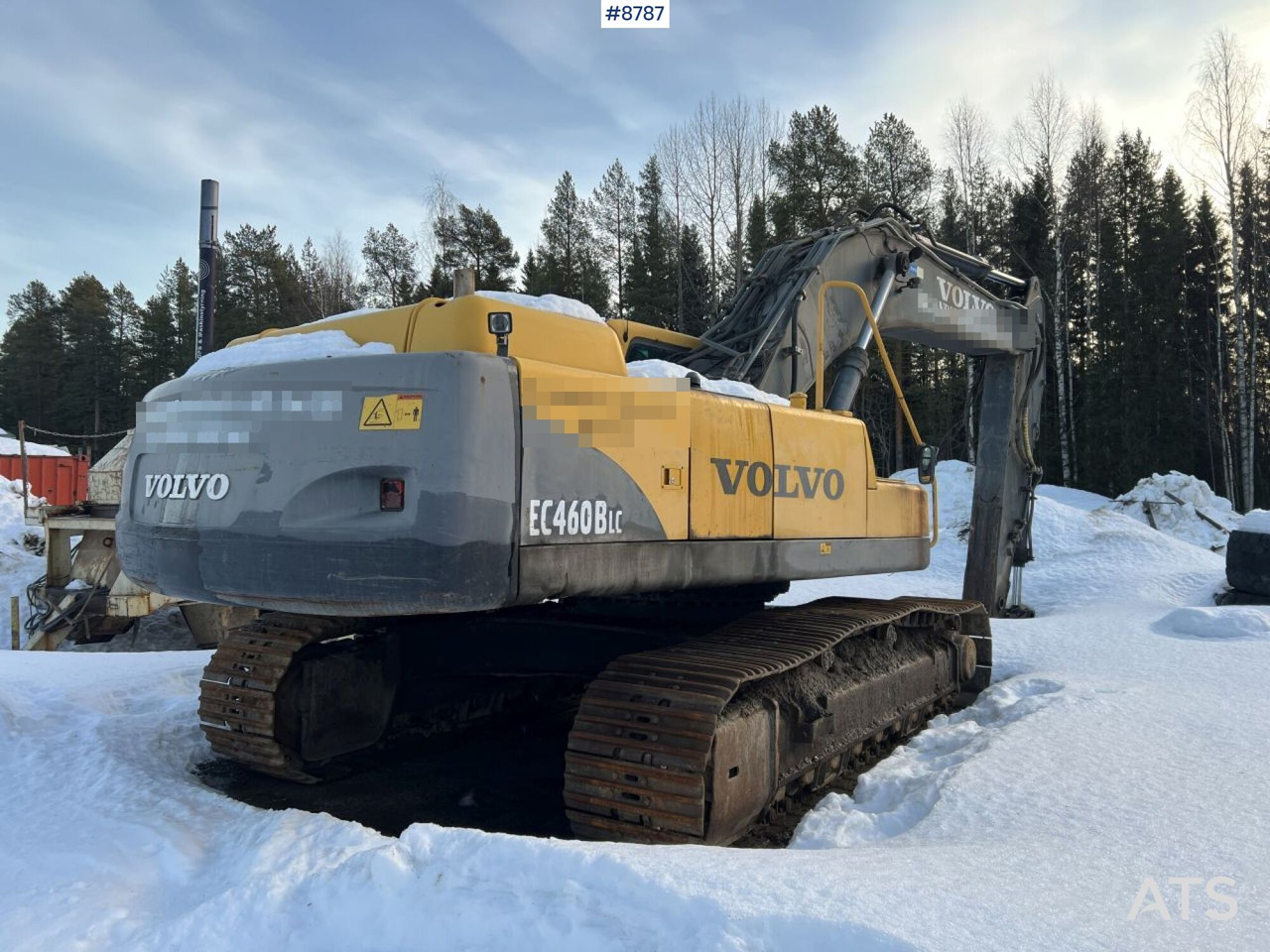 Excavator Volvo EC460 BLC - Lánctalpas kotró: 3 kép. Excavator Volvo EC460 BLC - Lánctalpas kotró: 3 kép.
