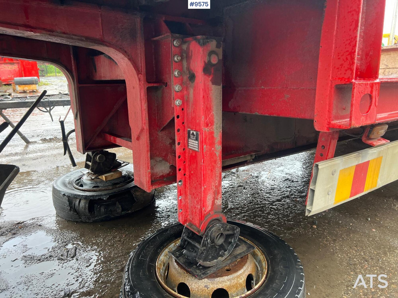 Platós pótkocsi Flatbed trailer PACTON: 6 kép.
