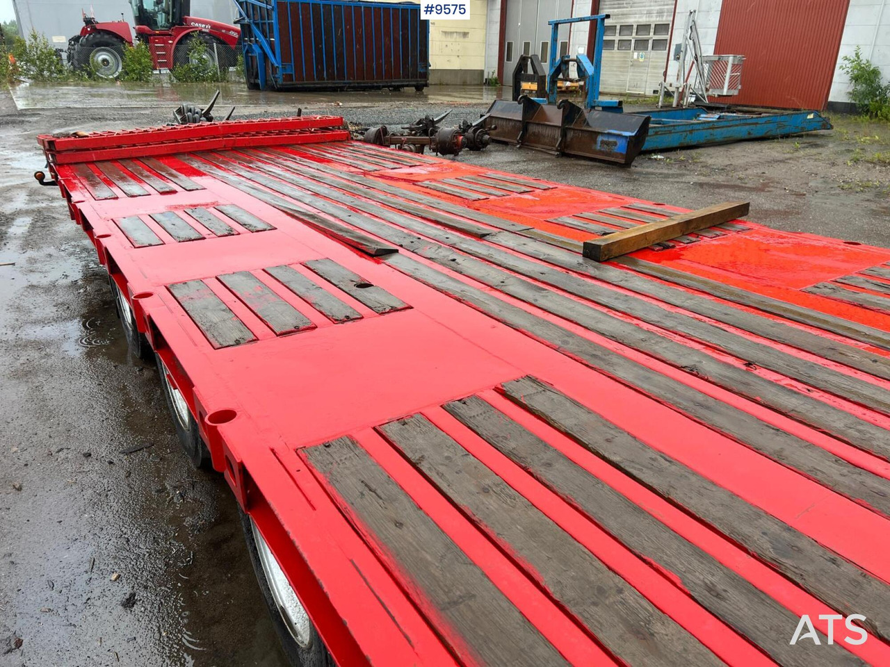 Platós pótkocsi Flatbed trailer PACTON: 16 kép.