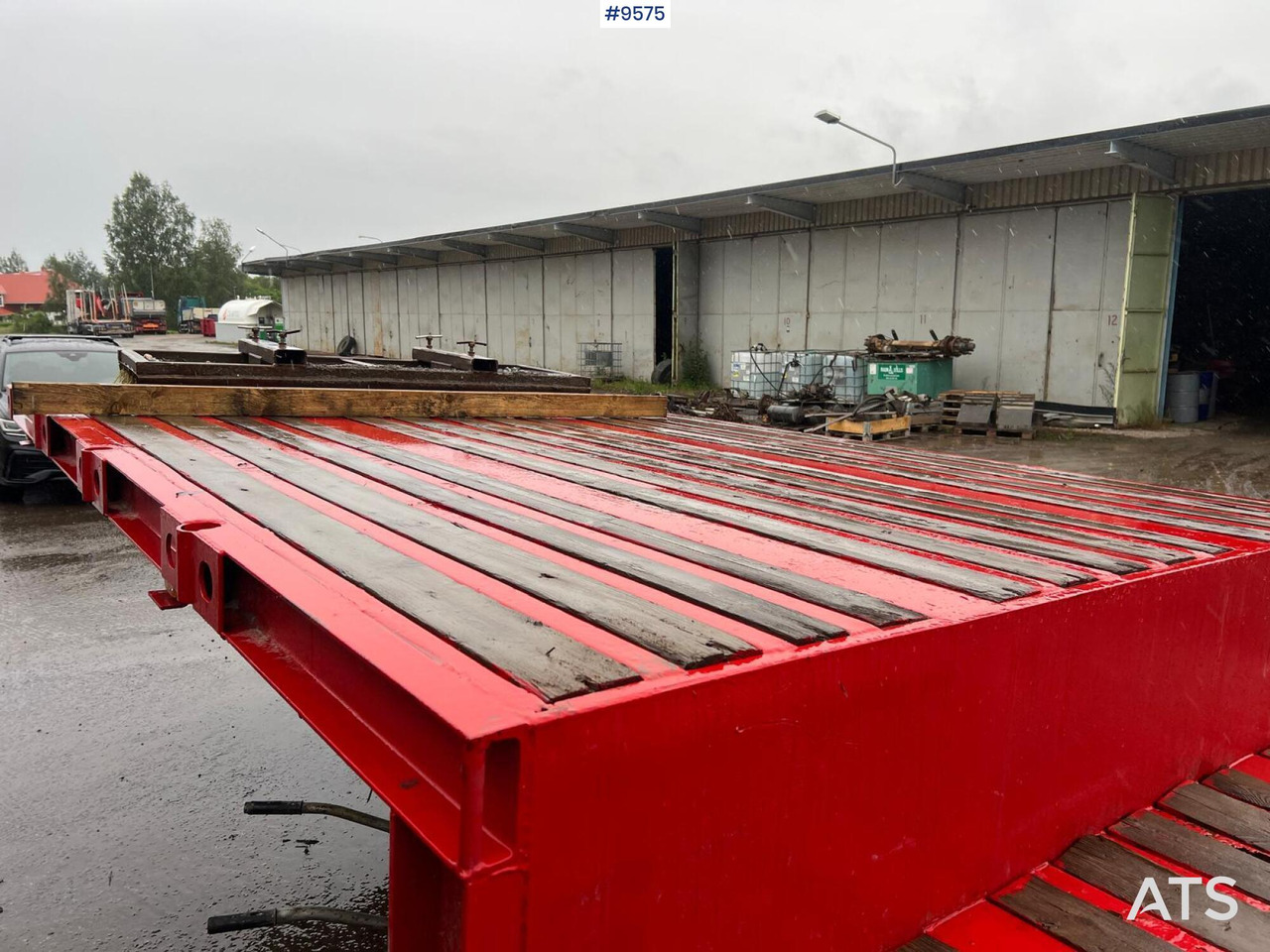 Platós pótkocsi Flatbed trailer PACTON: 8 kép.