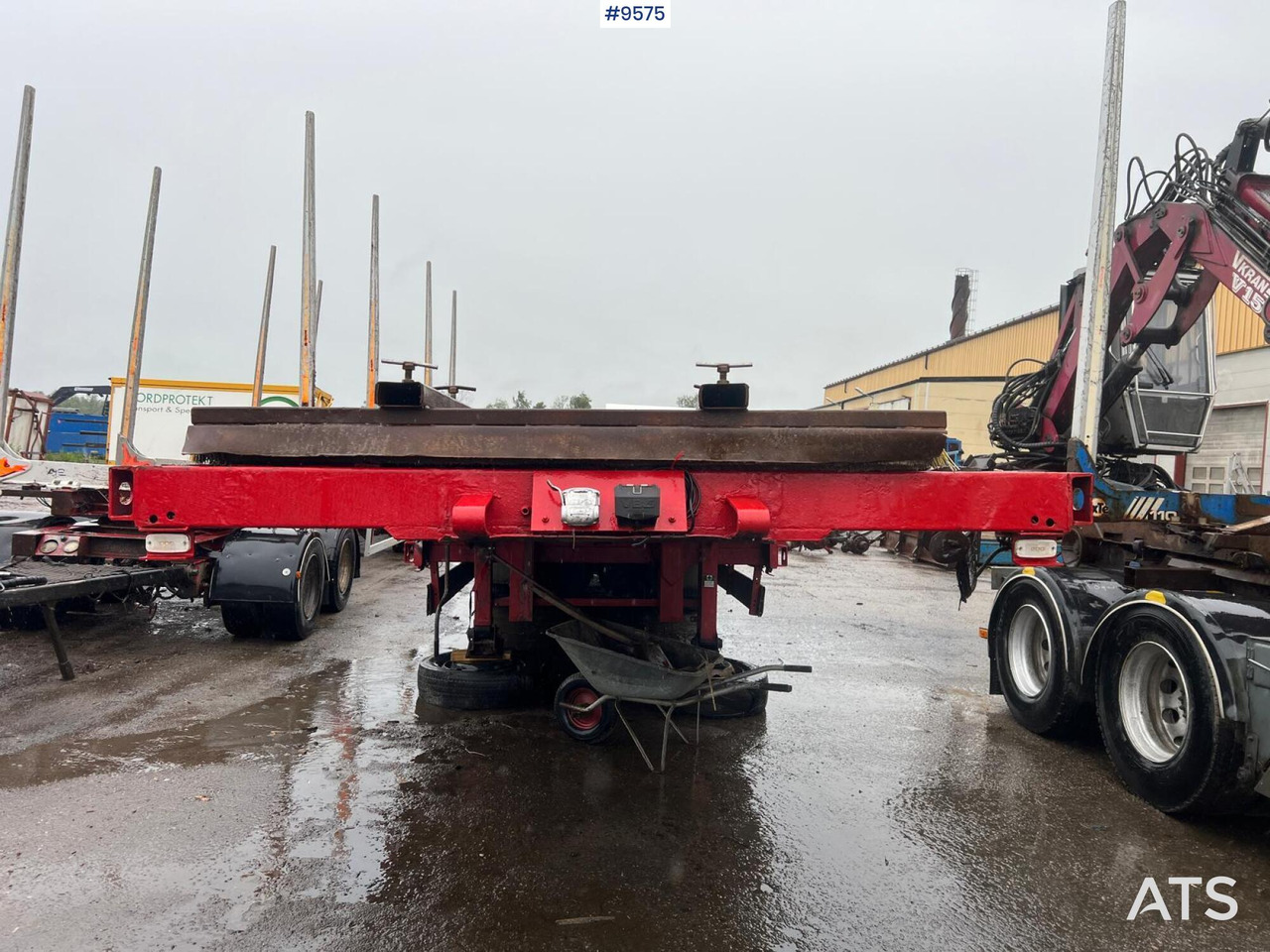 Platós pótkocsi Flatbed trailer PACTON: 14 kép.