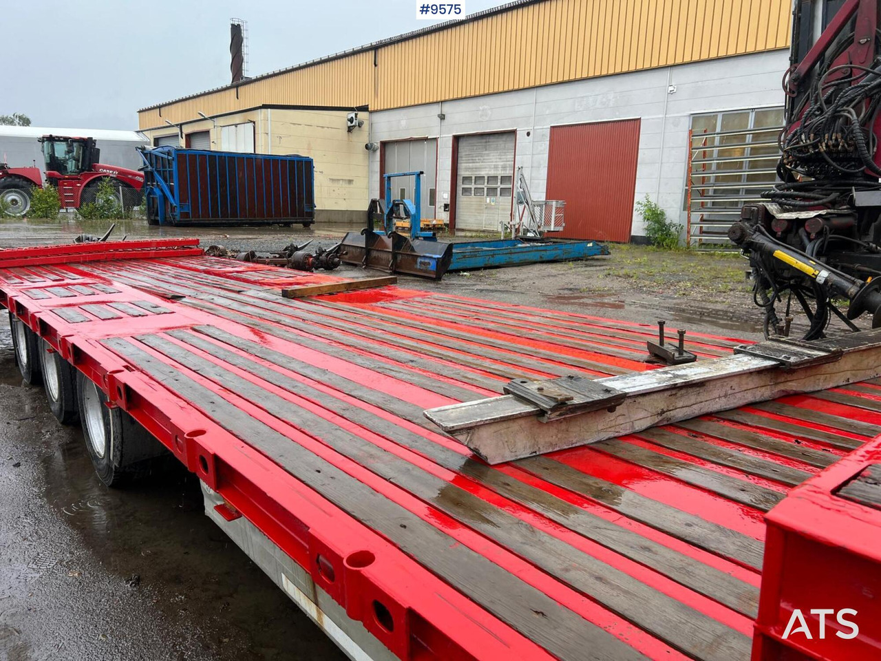 Platós pótkocsi Flatbed trailer PACTON: 10 kép.