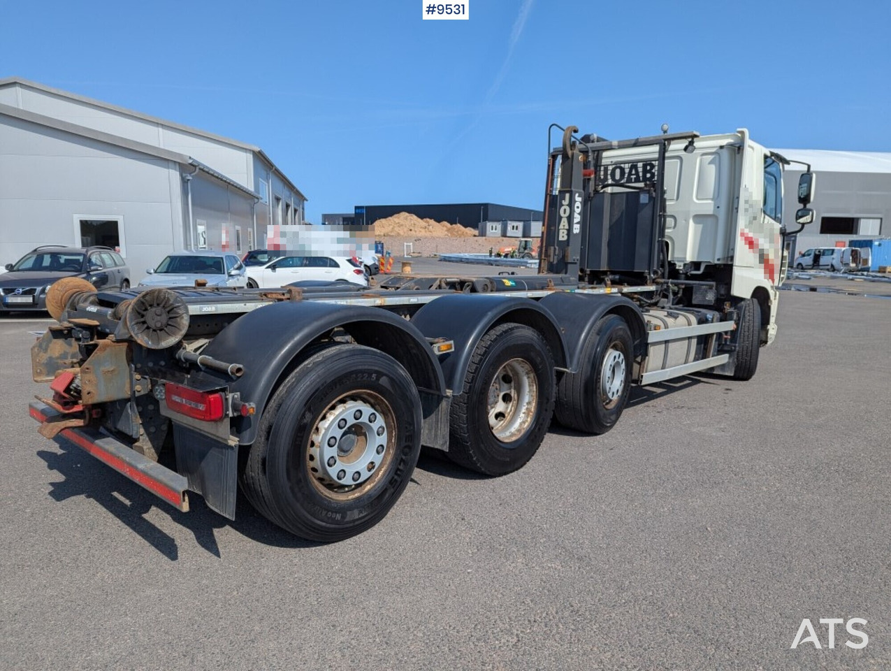 Hooklift Truck Daf FAQ CF510Z 8x2 (SEE VIDEO) - Horgos rakodó teherautó: 4 kép. Hooklift Truck Daf FAQ CF510Z 8x2 (SEE VIDEO) - Horgos rakodó teherautó: 4 kép.