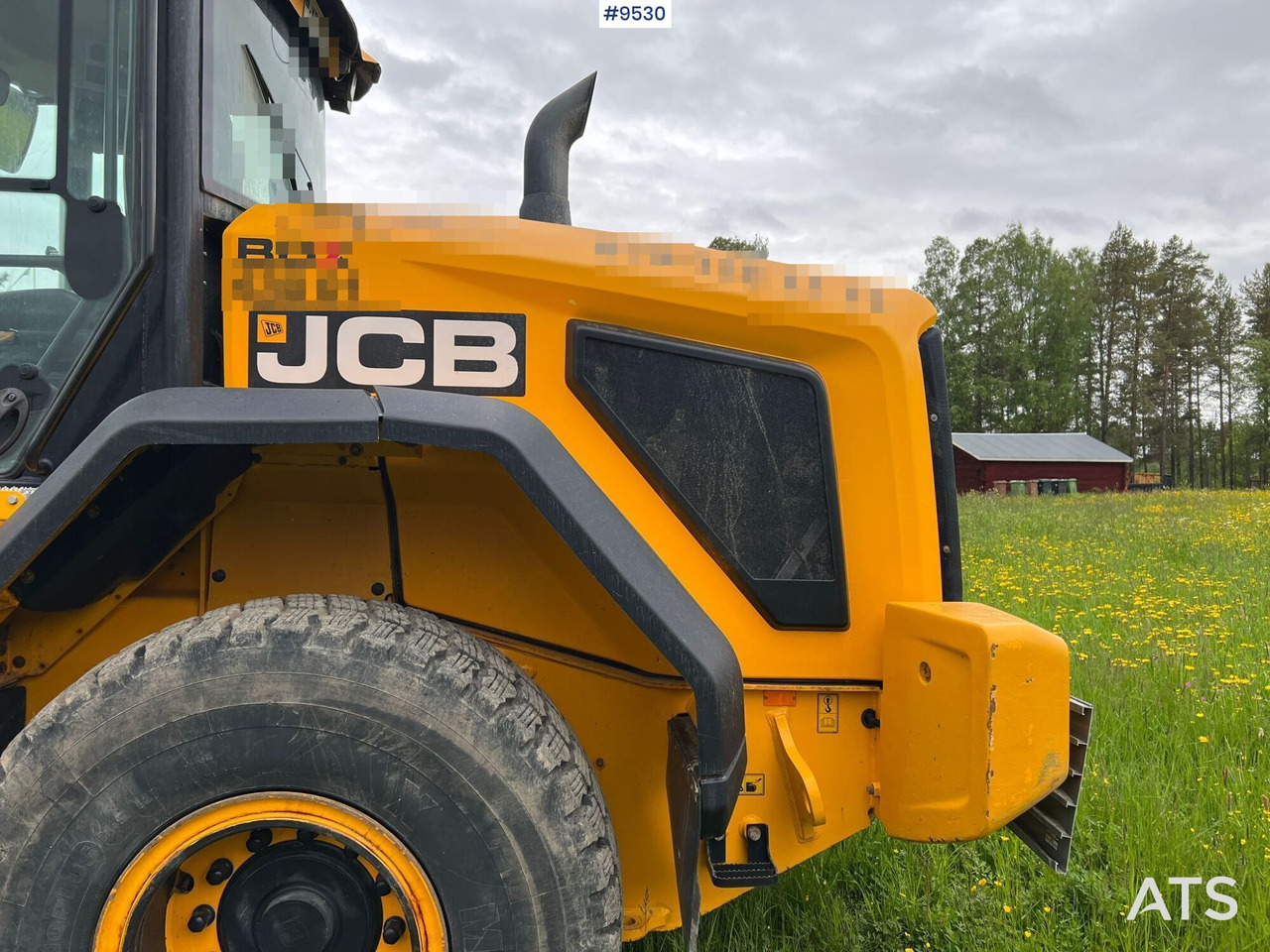 Gumikerekes homlokrakodó JCB 427 HT Wheel loader with gears: 15 kép.