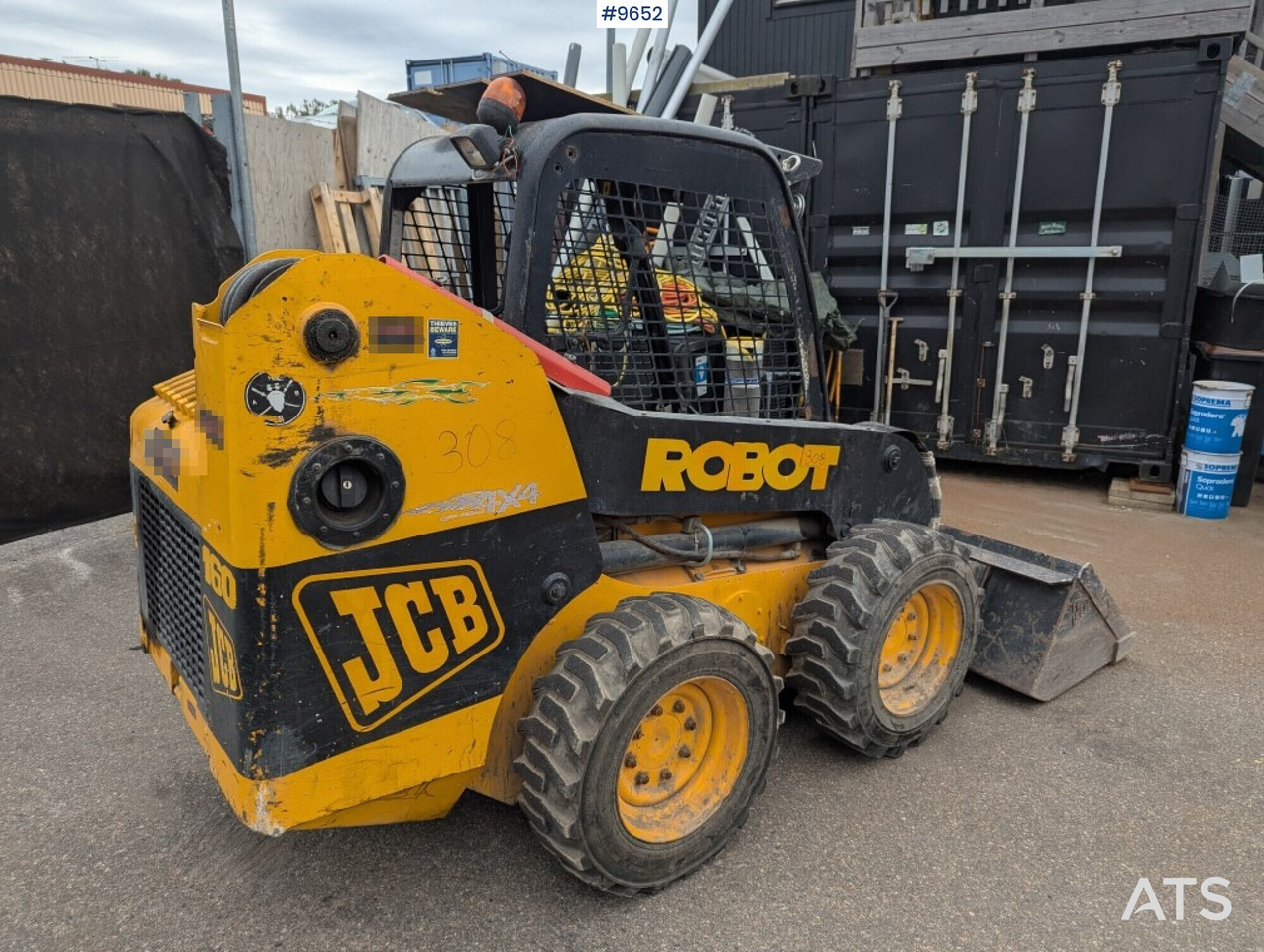 JCB Robot 160 tool carrier with grading bucket - Derékcsuklós rakodó: 4 kép. JCB Robot 160 tool carrier with grading bucket - Derékcsuklós rakodó: 4 kép.
