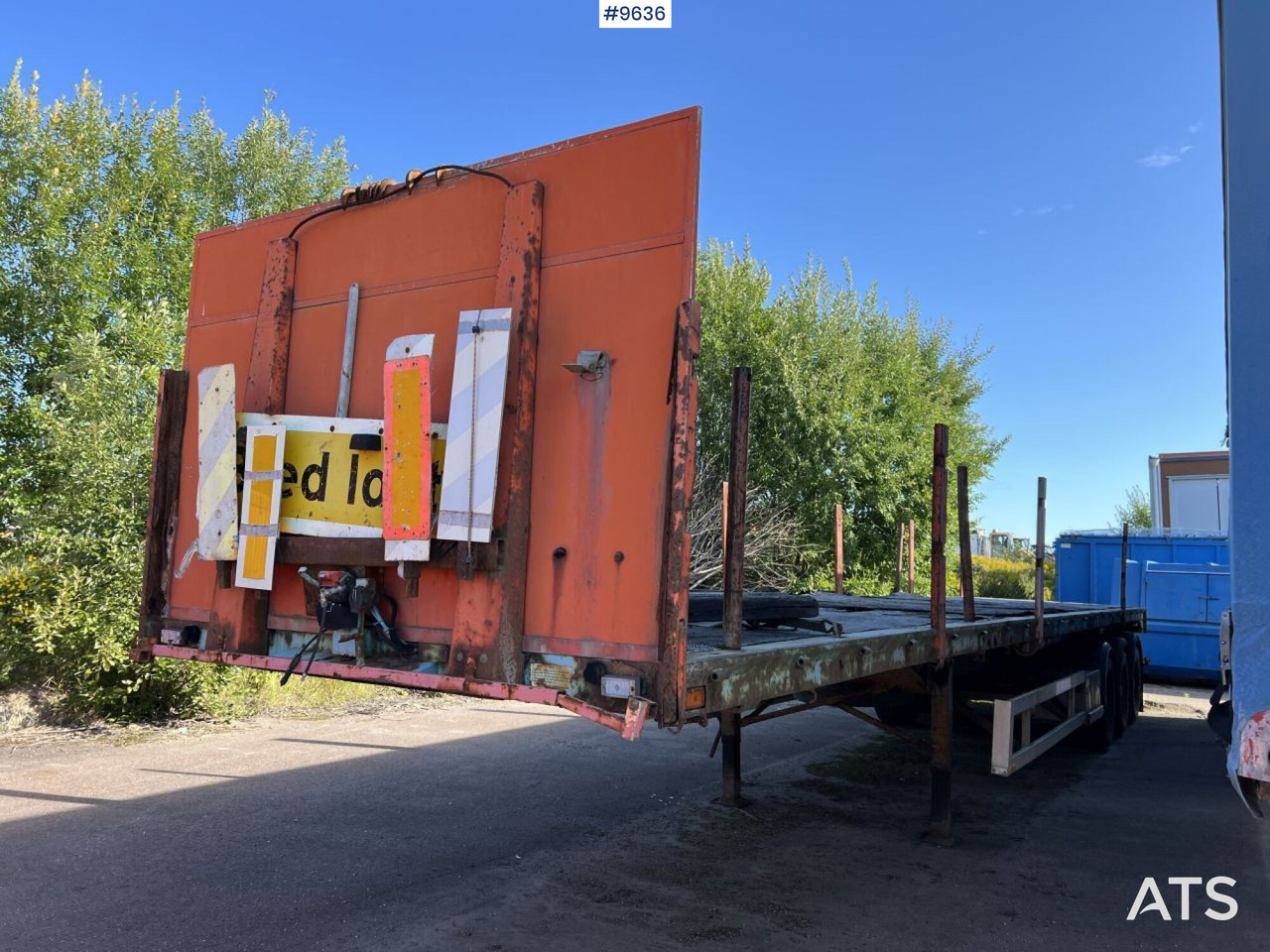 KILAFORS SVTPB3 129 trailer, Rep Objekt - Platós félpótkocsi: 4 kép. KILAFORS SVTPB3 129 trailer, Rep Objekt - Platós félpótkocsi: 4 kép.