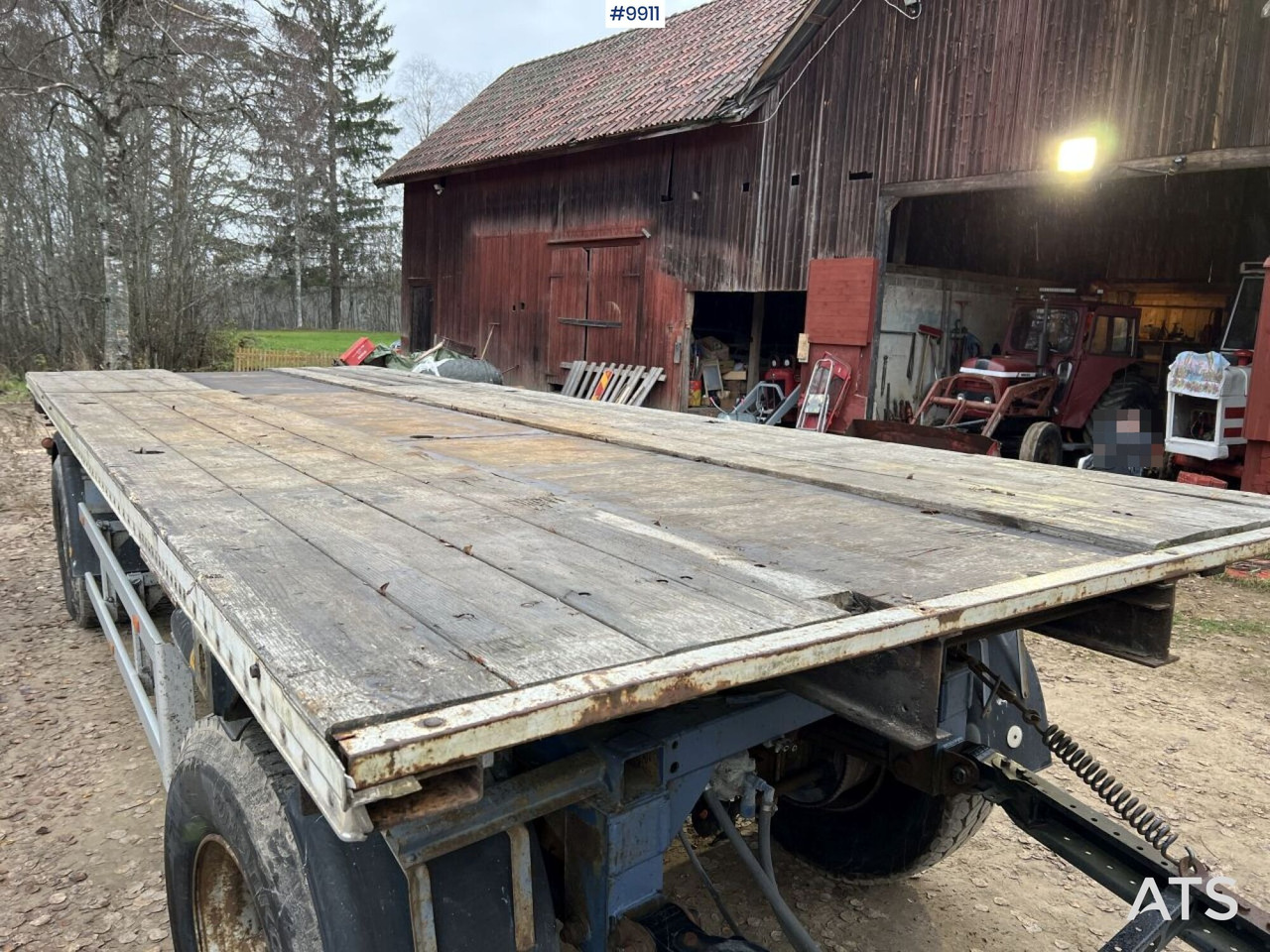 KRONE AZW 20E Container trailer with interchangeable body - Platós pótkocsi: 4 kép. KRONE AZW 20E Container trailer with interchangeable body - Platós pótkocsi: 4 kép.