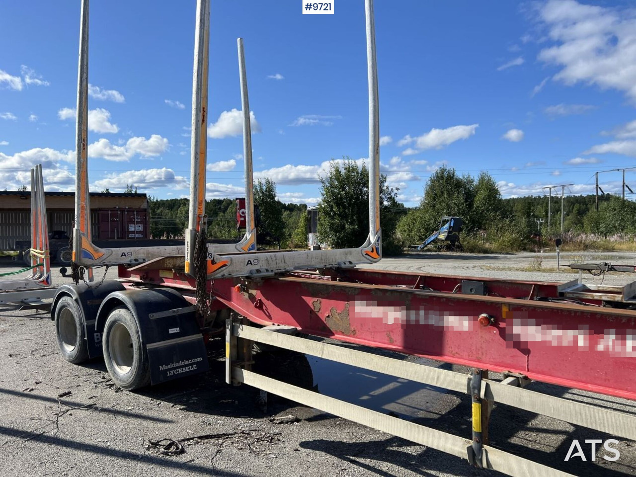 Kilafors SBB4A-36-105 Timber wagon lízing Kilafors SBB4A-36-105 Timber wagon: 7 kép.