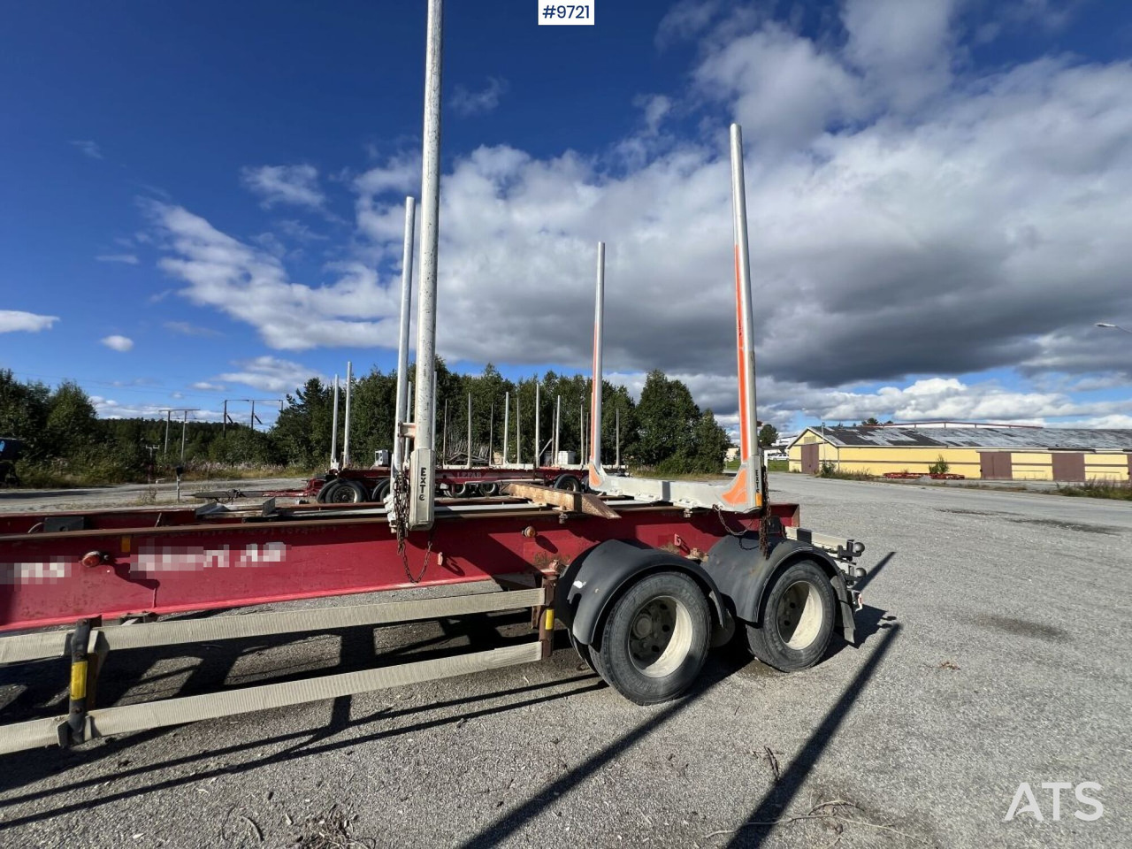 Kilafors SBB4A-36-105 Timber wagon lízing Kilafors SBB4A-36-105 Timber wagon: 8 kép.