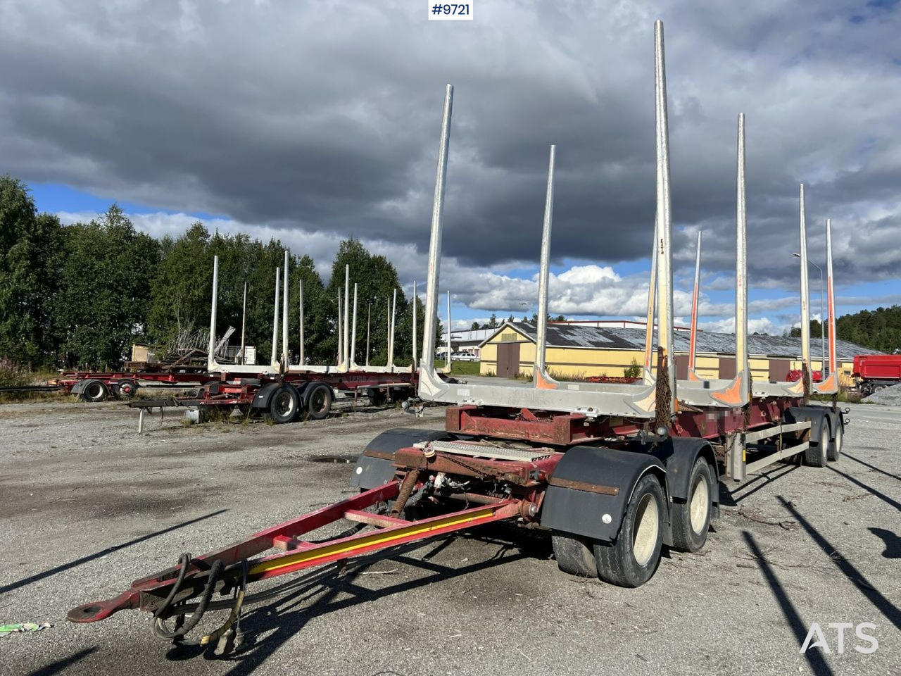 Kilafors SBB4A-36-105 Timber wagon lízing Kilafors SBB4A-36-105 Timber wagon: 9 kép.