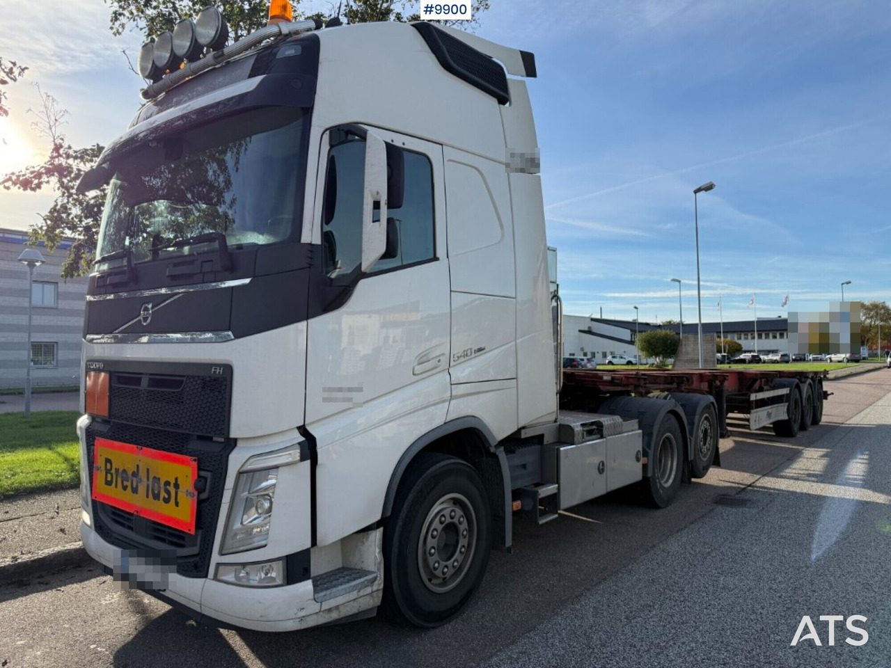 Volvo FH 540 6x2 tractor unit with new engine - Nyergesvontató: 1 kép. Volvo FH 540 6x2 tractor unit with new engine - Nyergesvontató: 1 kép.