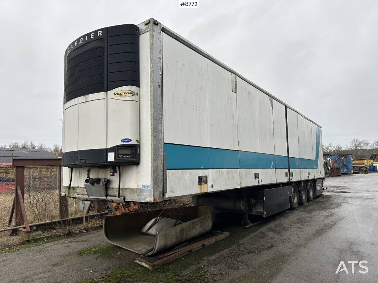 Refrigerated Trailer, Ekeri L-3 - Félpótkocsi hűtős: 1 kép. Refrigerated Trailer, Ekeri L-3 - Félpótkocsi hűtős: 1 kép.