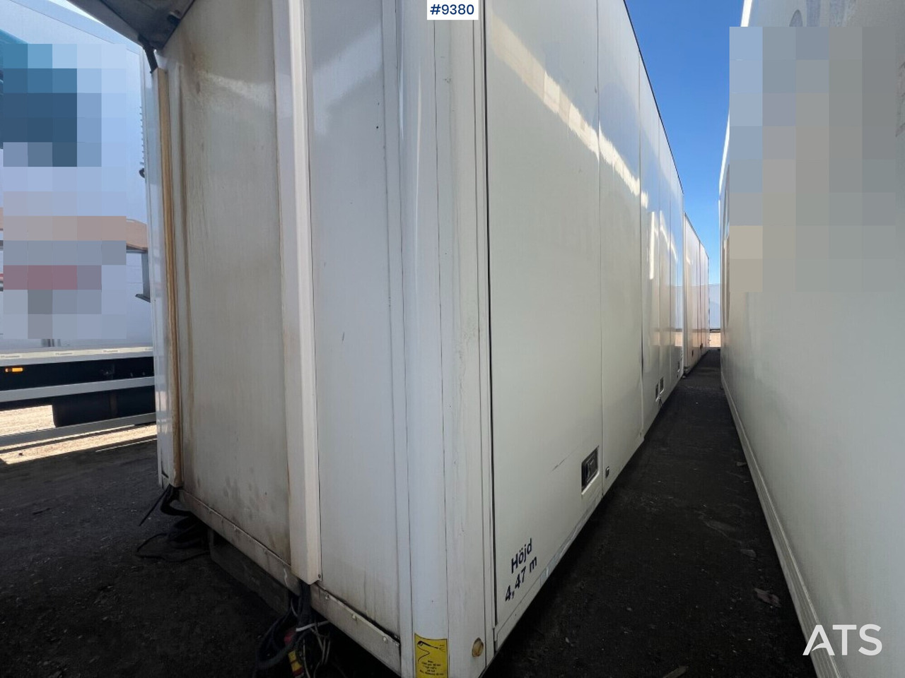 Refrigerated trailer cabinet Ekeri - Hűtős felépítmény: 3 kép. Refrigerated trailer cabinet Ekeri - Hűtős felépítmény: 3 kép.