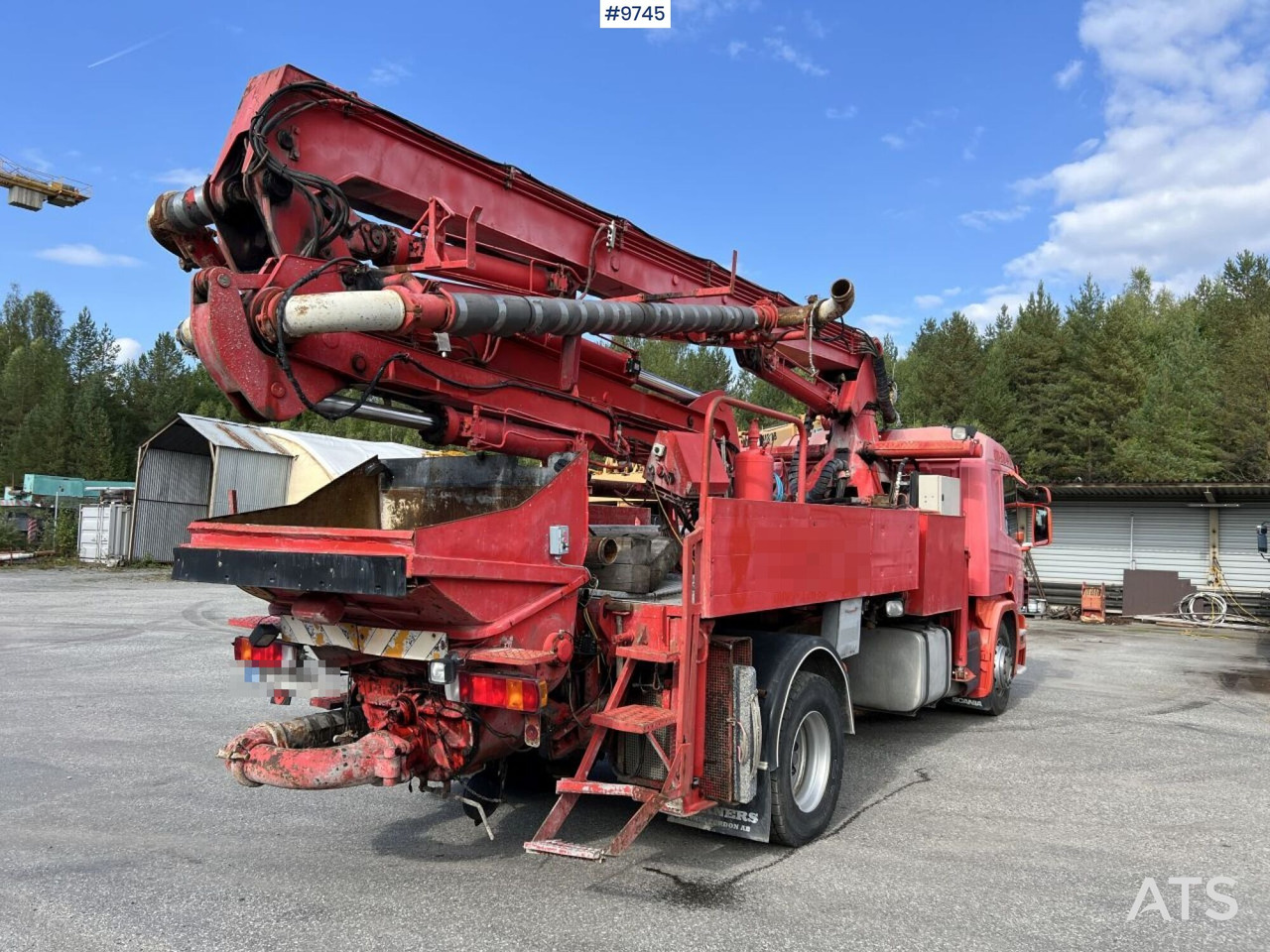 Scania P230 with Concrete pump - Betonpumpa: 4 kép. Scania P230 with Concrete pump - Betonpumpa: 4 kép.