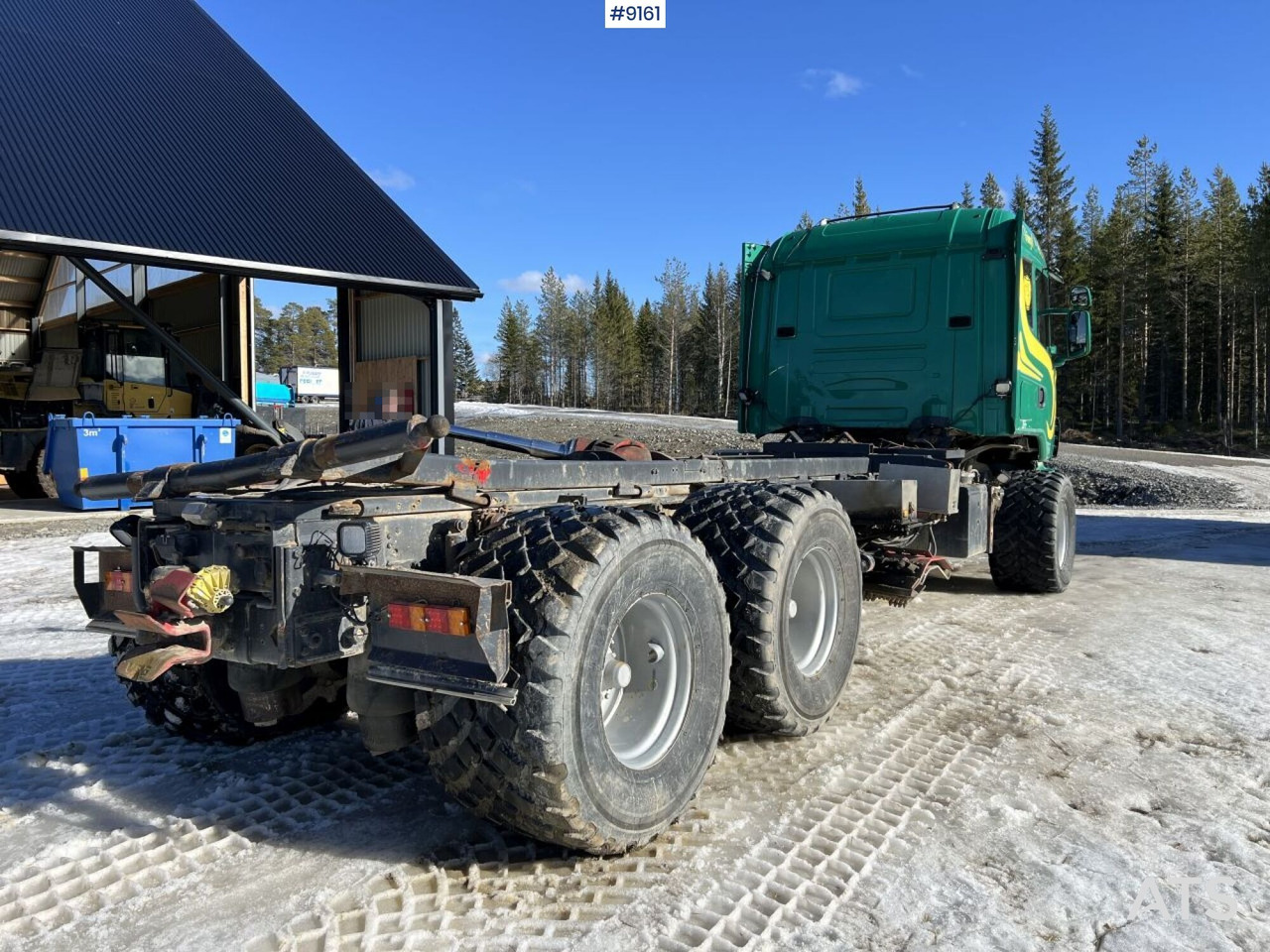 Scania R124 with cameleont quick lock, underbite and plow attachments - Alvaz teherautó: 4 kép. Scania R124 with cameleont quick lock, underbite and plow attachments - Alvaz teherautó: 4 kép.