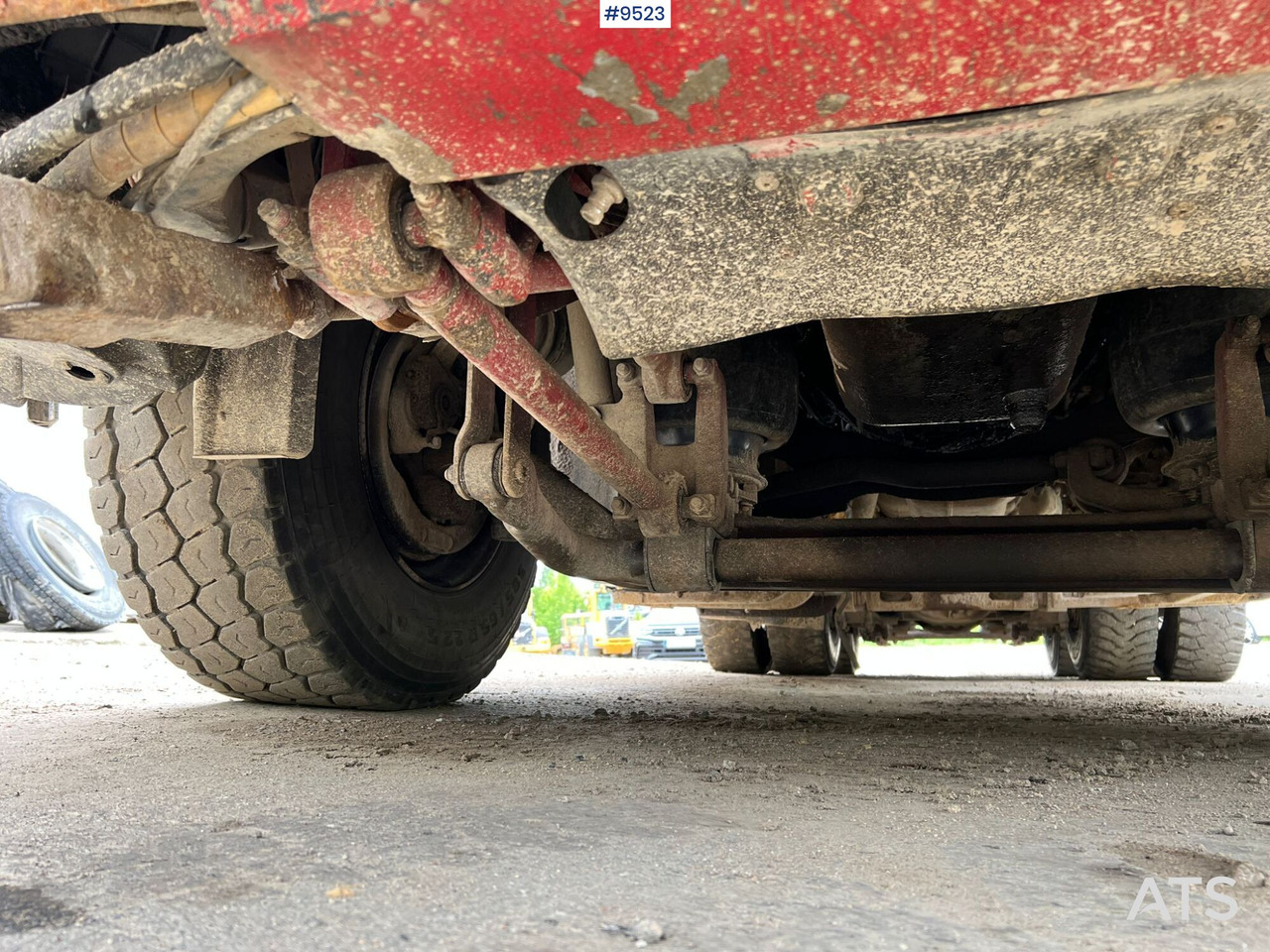 Horgos rakodó teherautó Scania R164 Tridem Hooklift: 16 kép.