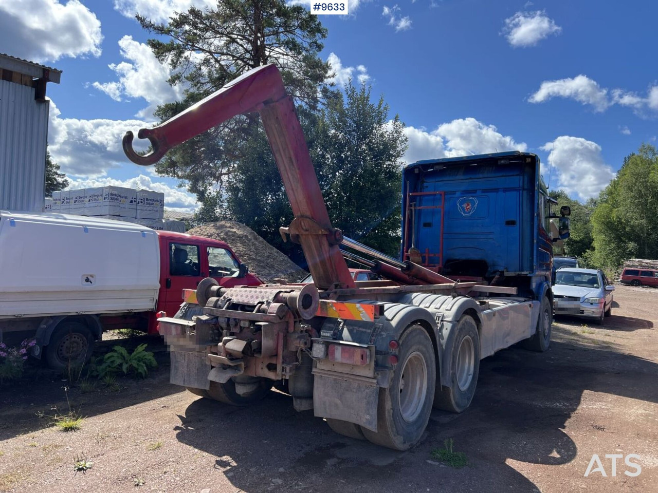 Scania R480 Hooklift Truck - Horgos rakodó teherautó: 3 kép. Scania R480 Hooklift Truck - Horgos rakodó teherautó: 3 kép.