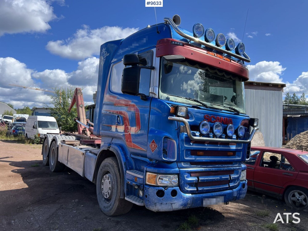 Scania R480 Hooklift Truck - Horgos rakodó teherautó: 2 kép. Scania R480 Hooklift Truck - Horgos rakodó teherautó: 2 kép.