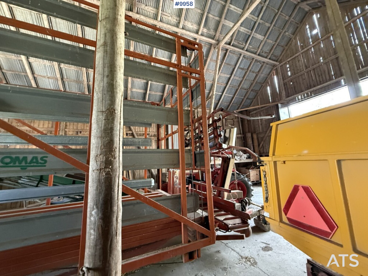 Self-loading trailer small bale Omas CB170 S - Silózó berendezések, Pótkocsi: 4 kép. Self-loading trailer small bale Omas CB170 S - Silózó berendezések, Pótkocsi: 4 kép.