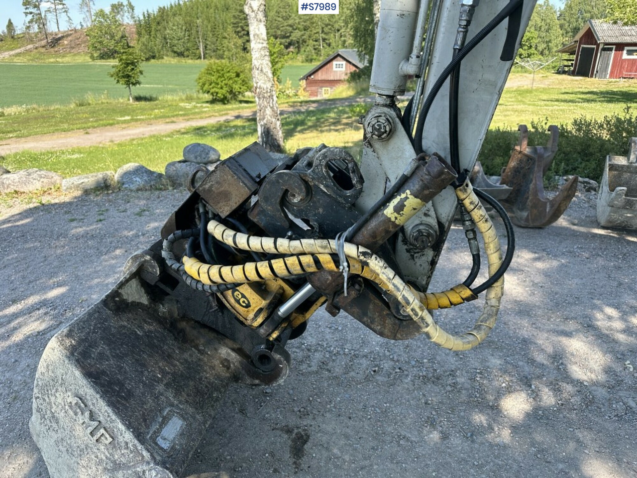 Take Job TB135 Mini excavator with Engcon tiltrotator and gears, See video - Kotrógép: 5 kép. Take Job TB135 Mini excavator with Engcon tiltrotator and gears, See video - Kotrógép: 5 kép.