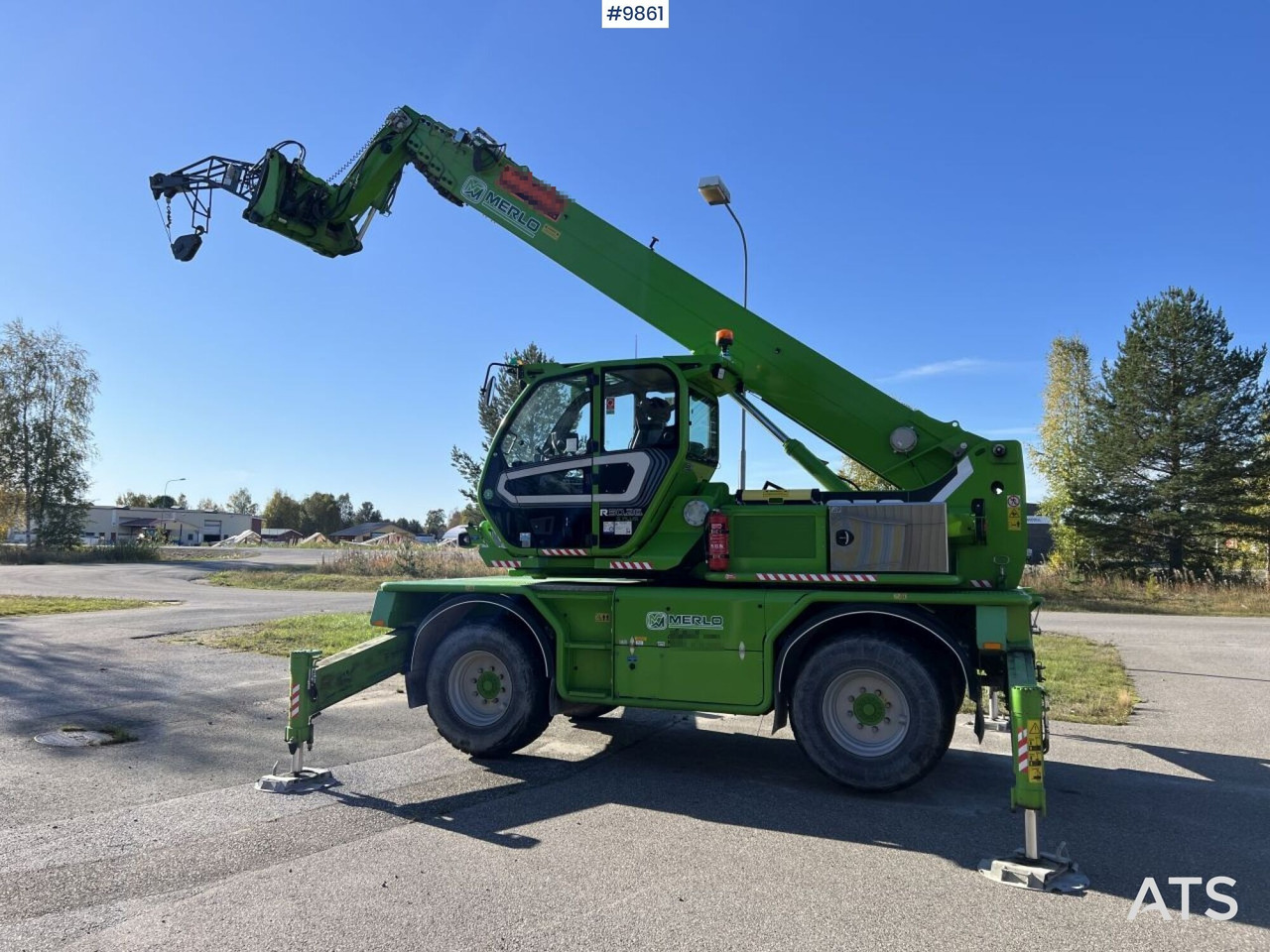 Telescopic handler ROTO50,26SPLUS - Teleszkópos rakodó: 4 kép. Telescopic handler ROTO50,26SPLUS - Teleszkópos rakodó: 4 kép.