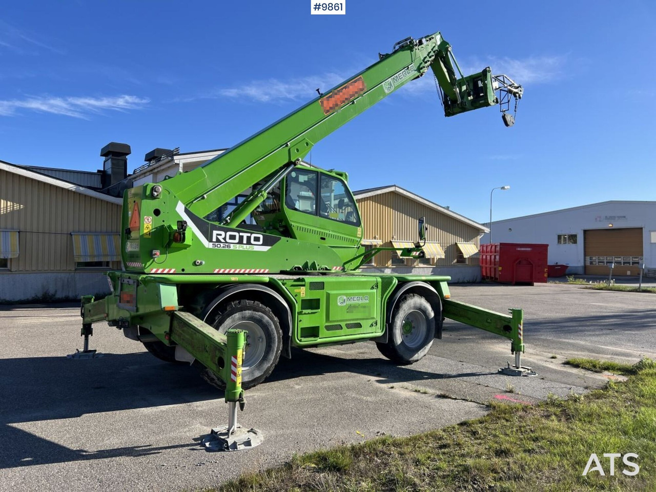 Telescopic handler ROTO50,26SPLUS - Teleszkópos rakodó: 2 kép. Telescopic handler ROTO50,26SPLUS - Teleszkópos rakodó: 2 kép.