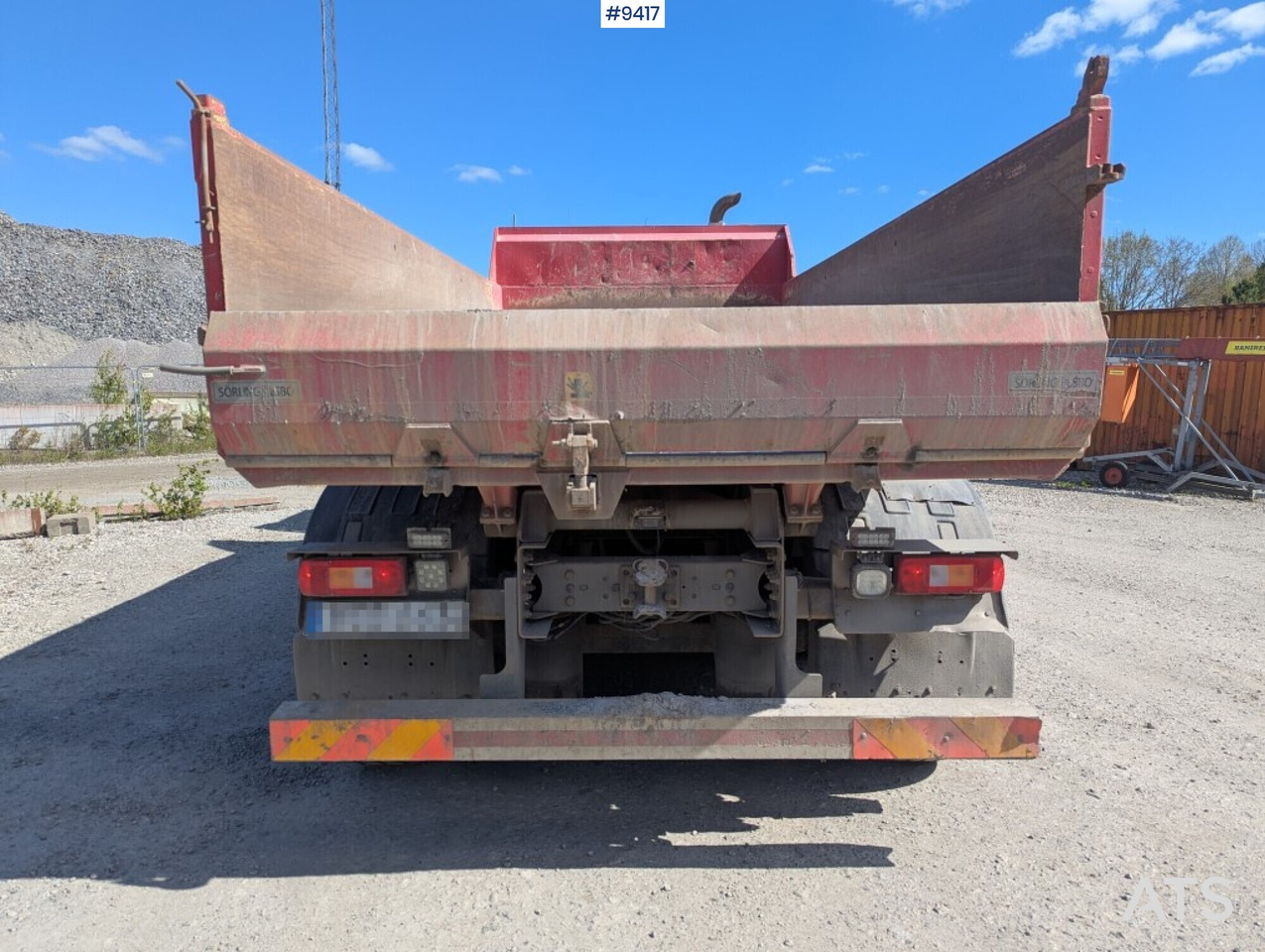 Tipper Truck Volvo FE 6X2 lízing Tipper Truck Volvo FE 6X2: 7 kép.