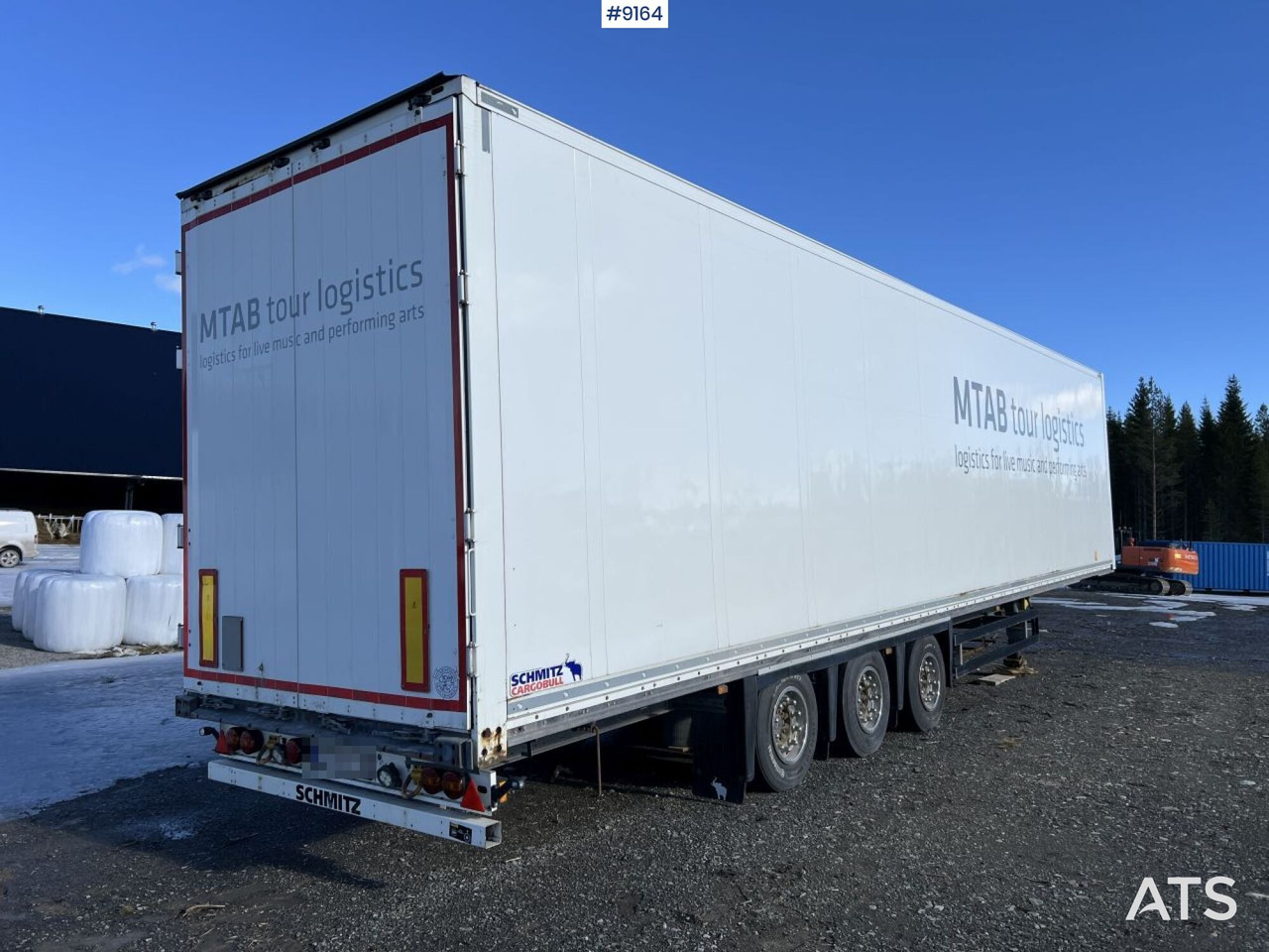 Trailer SCHMITZ CARGOBULL Megatrailer - Félpótkocsi dobozos: 2 kép. Trailer SCHMITZ CARGOBULL Megatrailer - Félpótkocsi dobozos: 2 kép.