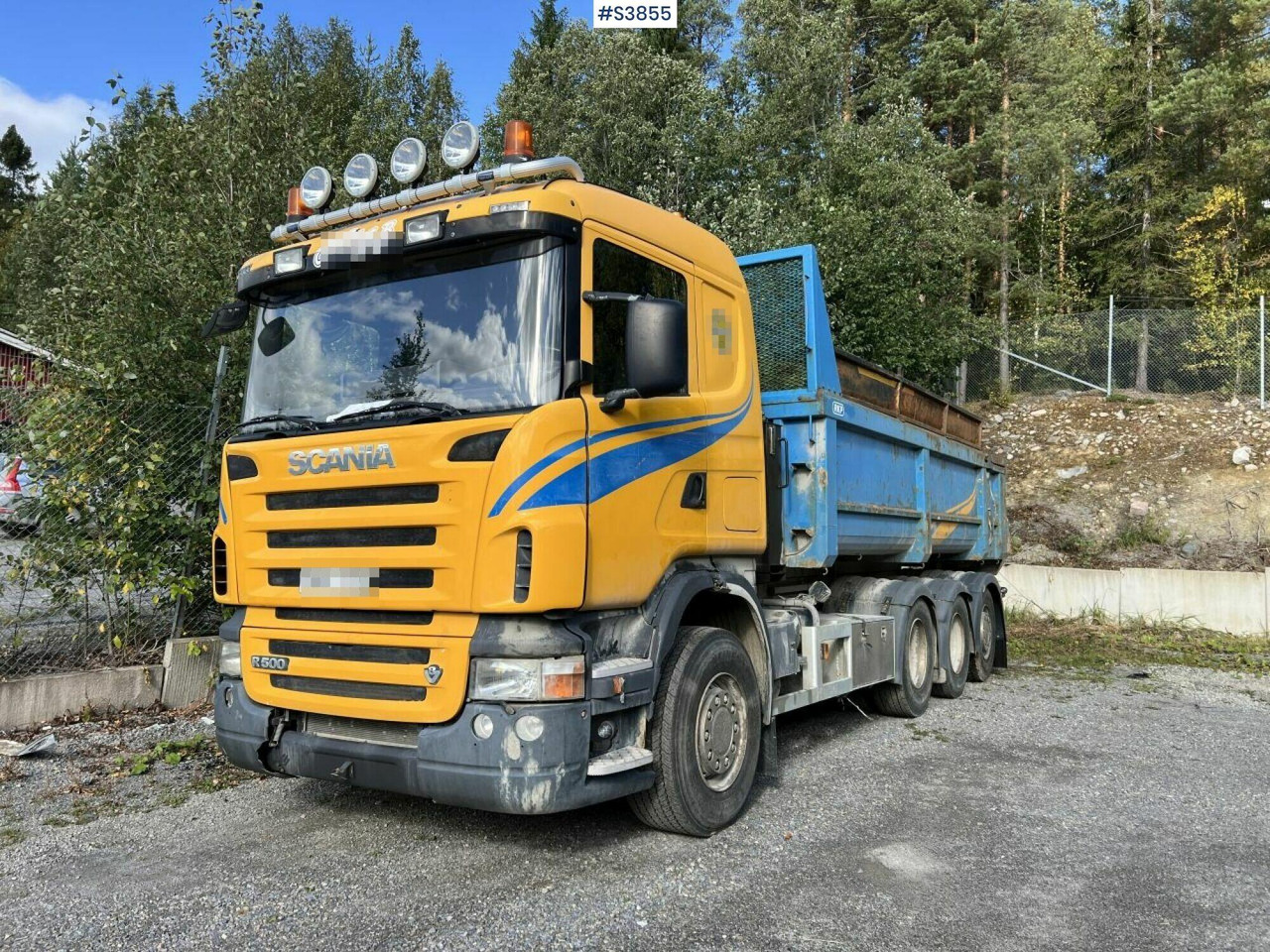 Tridem Truck Scania R500 with Trailer EURO 6 (SEE VIDEO) - Billenőplatós teherautó: 1 kép. Tridem Truck Scania R500 with Trailer EURO 6 (SEE VIDEO) - Billenőplatós teherautó: 1 kép.