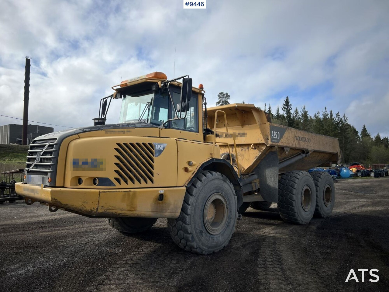 Dömper VOLVO A 25 D Dumper: 1 kép.