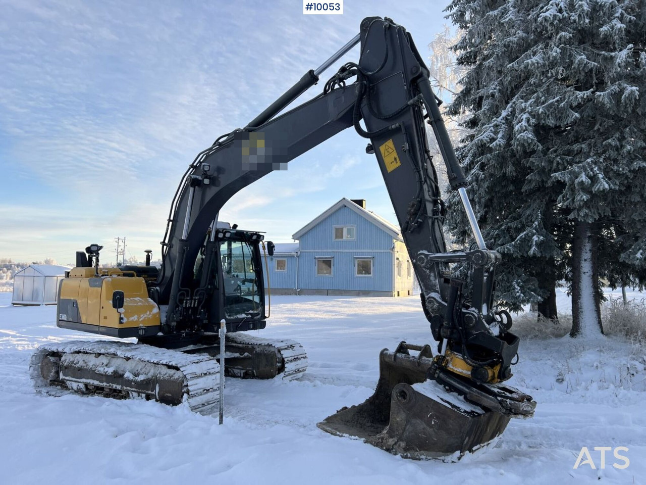 Volvo EC 160 DL med Grävsystem, rotor och planerskopa - Lánctalpas kotró: 1 kép. Volvo EC 160 DL med Grävsystem, rotor och planerskopa - Lánctalpas kotró: 1 kép.