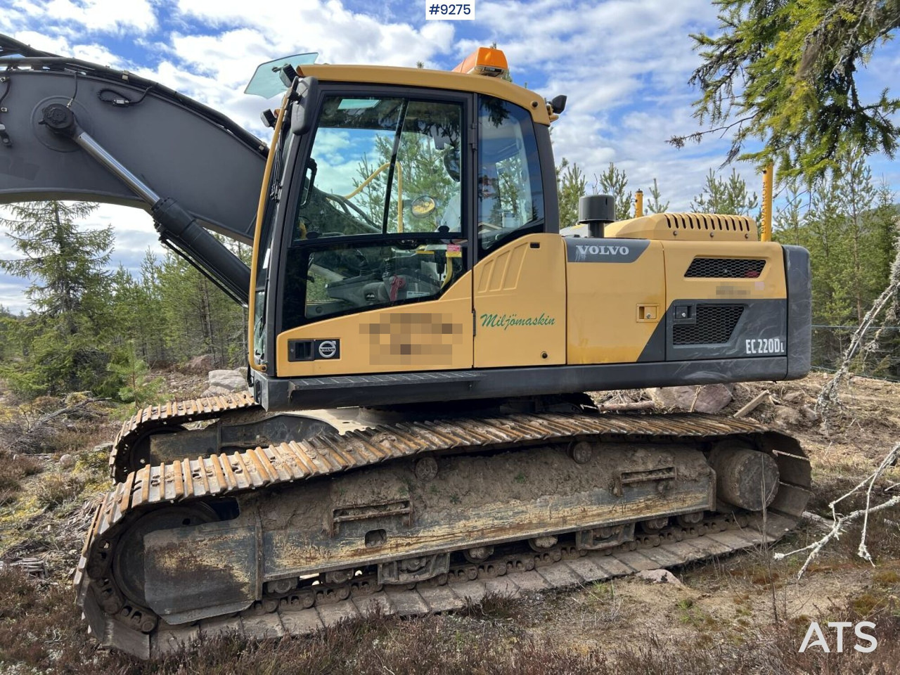 Volvo EC 220 DL with only 5500 hours! - Lánctalpas kotró: 4 kép. Volvo EC 220 DL with only 5500 hours! - Lánctalpas kotró: 4 kép.