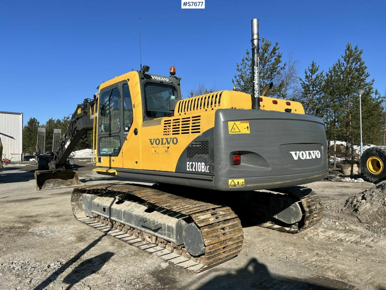 Volvo EC210 BLC Excavator with digging system - Kotrógép: 3 kép. Volvo EC210 BLC Excavator with digging system - Kotrógép: 3 kép.