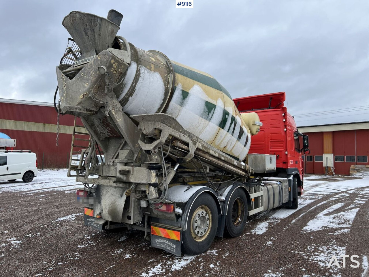 Volvo FM 6X2 Quick lock with concrete rotator (VIDEO) - Betonmixer: 5 kép. Volvo FM 6X2 Quick lock with concrete rotator (VIDEO) - Betonmixer: 5 kép.