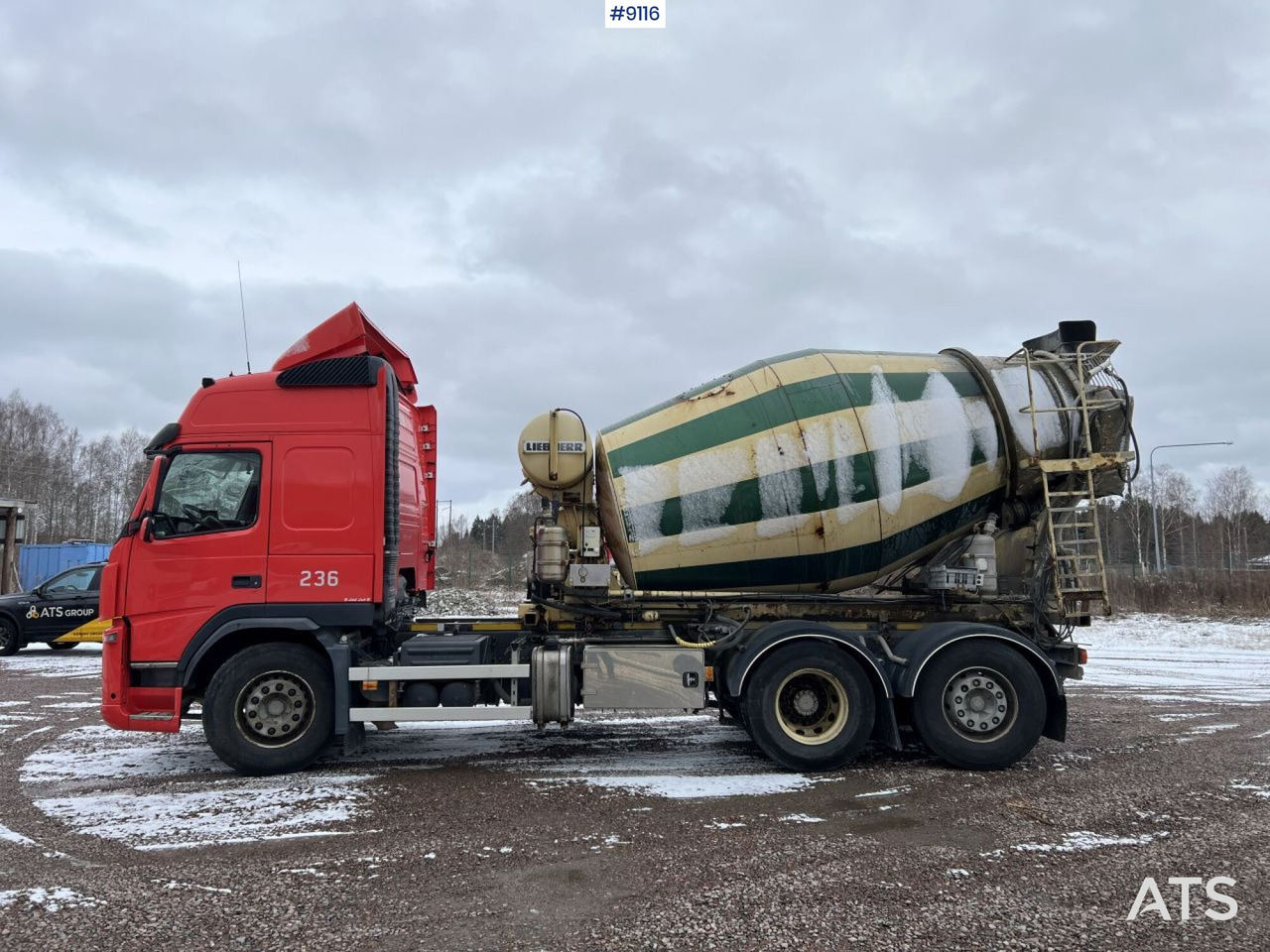 Volvo FM 6X2 Quick lock with concrete rotator (VIDEO) - Betonmixer: 3 kép. Volvo FM 6X2 Quick lock with concrete rotator (VIDEO) - Betonmixer: 3 kép.