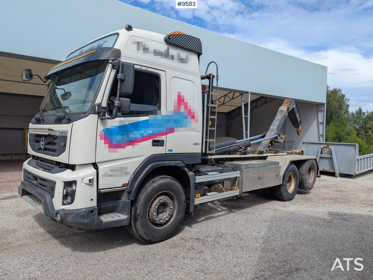 Volvo FMX 460 6X2 hook lift truck - Horgos rakodó teherautó: 1 kép. Volvo FMX 460 6X2 hook lift truck - Horgos rakodó teherautó: 1 kép.