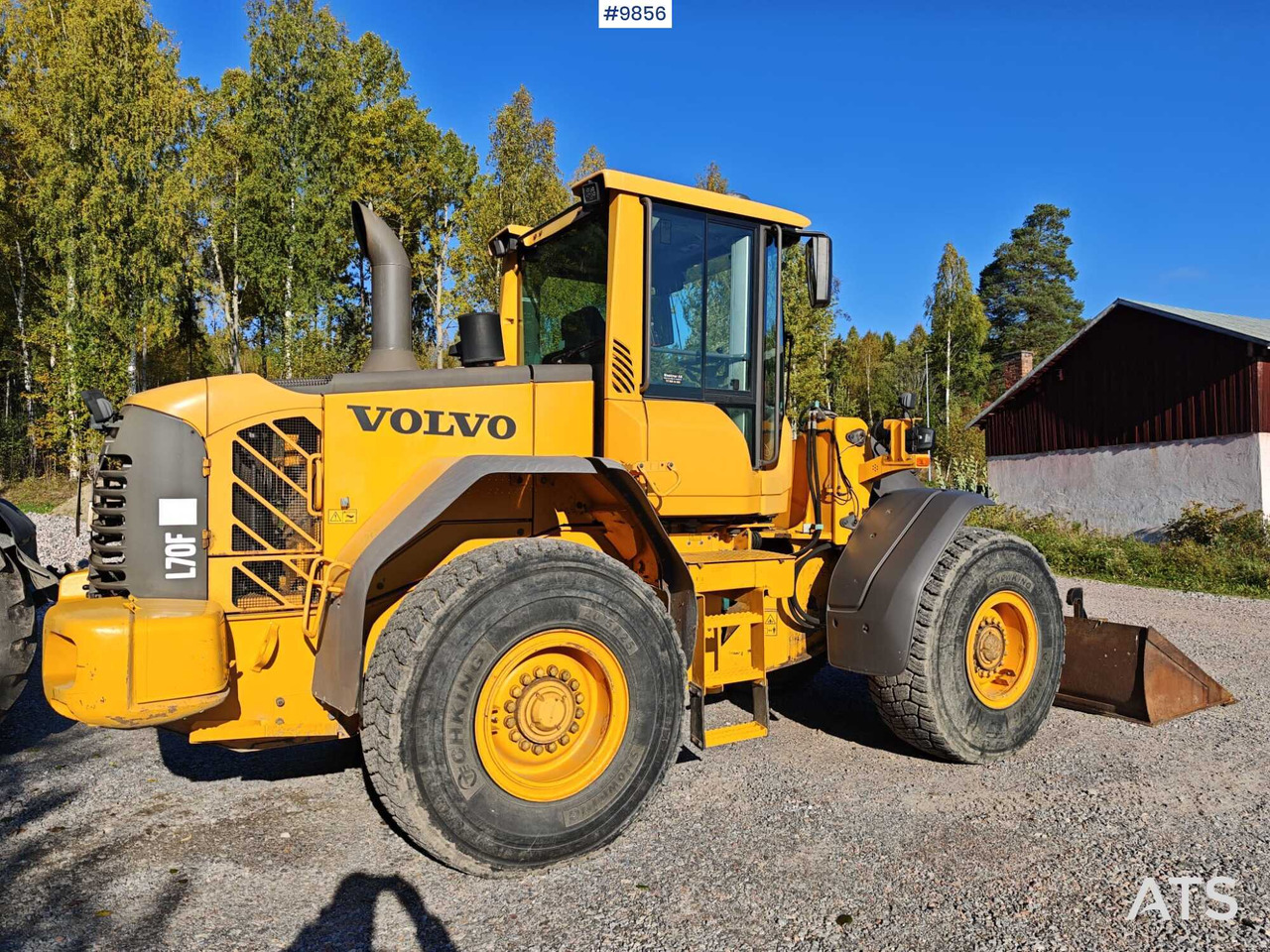 Volvo L70F Wheel Loader - Gumikerekes homlokrakodó: 3 kép. Volvo L70F Wheel Loader - Gumikerekes homlokrakodó: 3 kép.