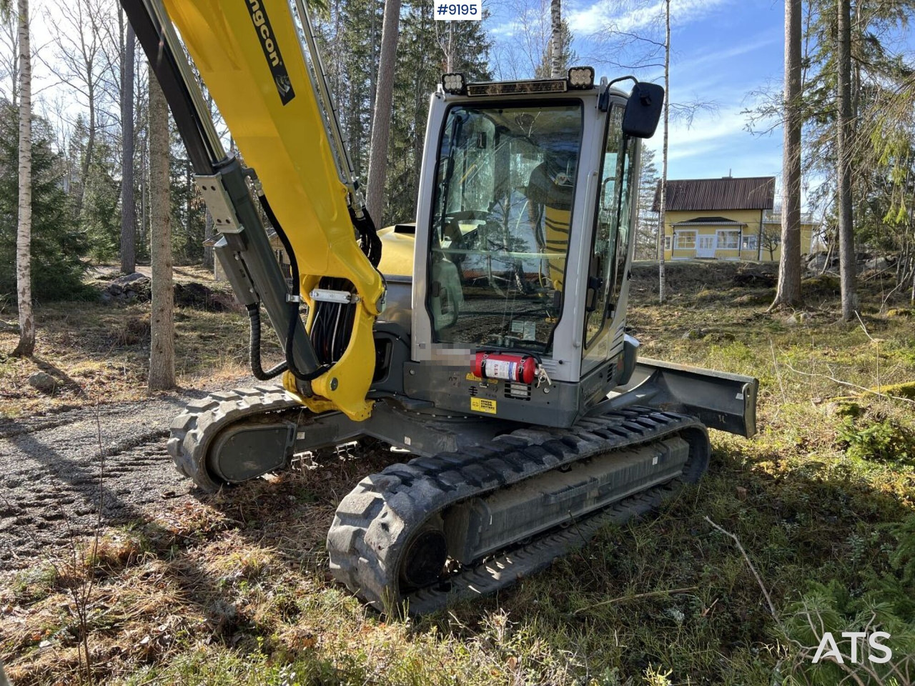 Wacker Neuson ET90 with few hours - Lánctalpas kotró: 3 kép. Wacker Neuson ET90 with few hours - Lánctalpas kotró: 3 kép.