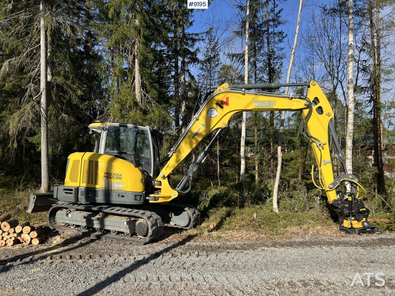 Wacker Neuson ET90 with few hours - Lánctalpas kotró: 1 kép. Wacker Neuson ET90 with few hours - Lánctalpas kotró: 1 kép.
