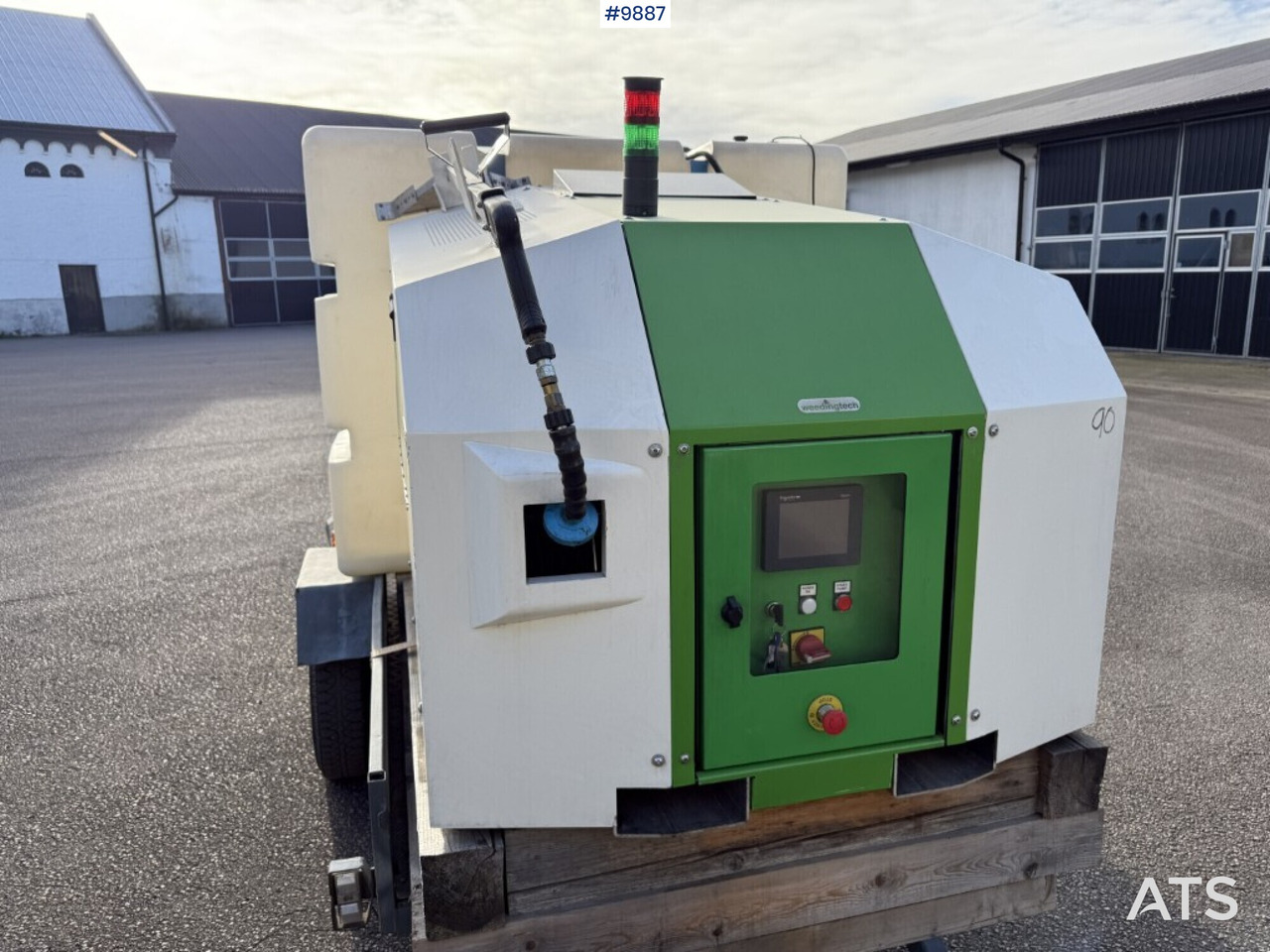 Weed control machine - Weedingtech Foamstream Municipal M1200 - Kerti gépek: 2 kép. Weed control machine - Weedingtech Foamstream Municipal M1200 - Kerti gépek: 2 kép.