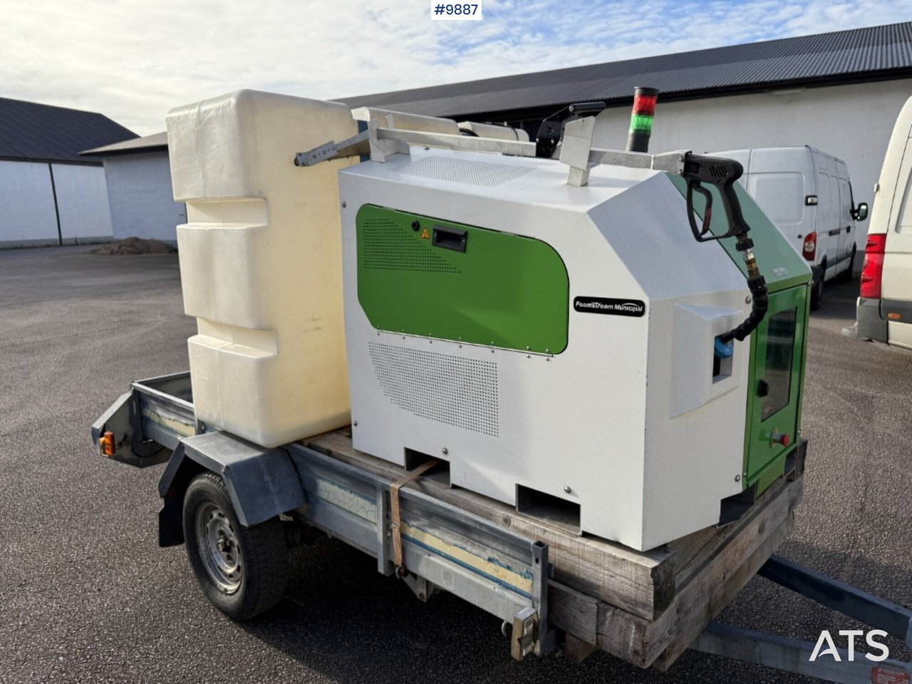 Weed control machine - Weedingtech Foamstream Municipal M1200 - Kerti gépek: 3 kép. Weed control machine - Weedingtech Foamstream Municipal M1200 - Kerti gépek: 3 kép.