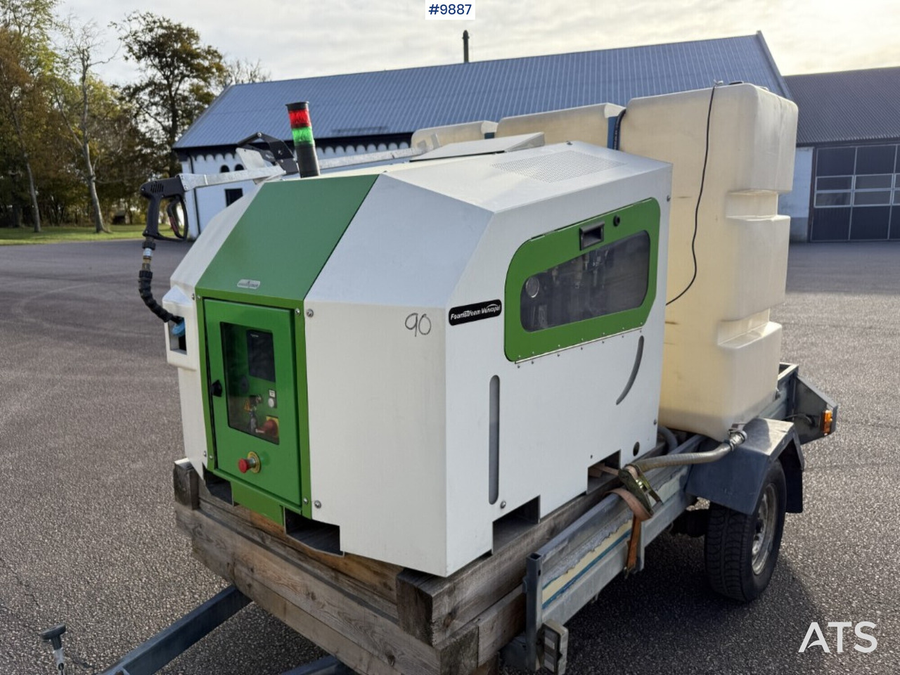 Weed control machine - Weedingtech Foamstream Municipal M1200 - Kerti gépek: 1 kép. Weed control machine - Weedingtech Foamstream Municipal M1200 - Kerti gépek: 1 kép.