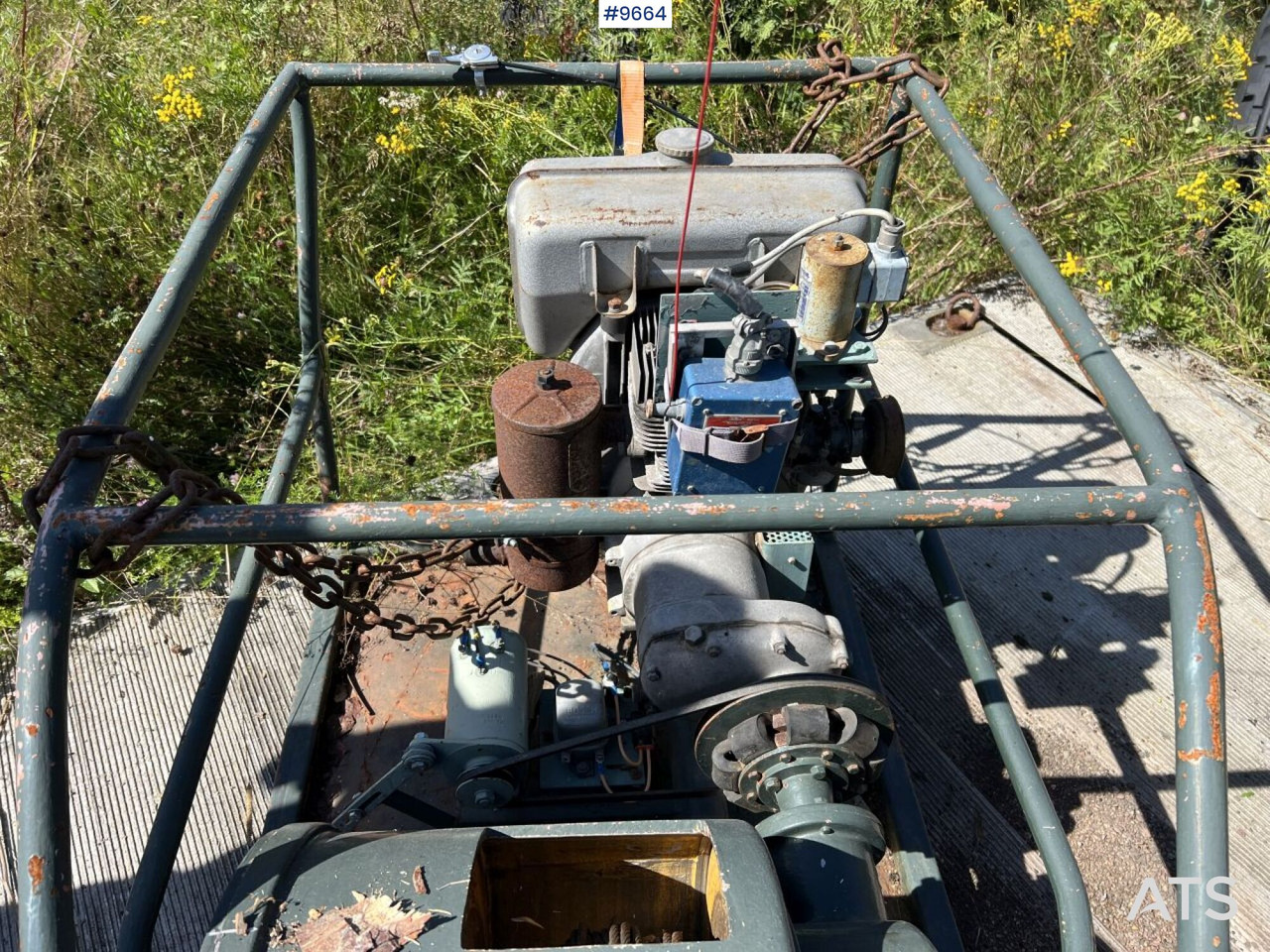 Winch, Sepson 40-07, Petrol-powered - Csörlő: 5 kép. Winch, Sepson 40-07, Petrol-powered - Csörlő: 5 kép.