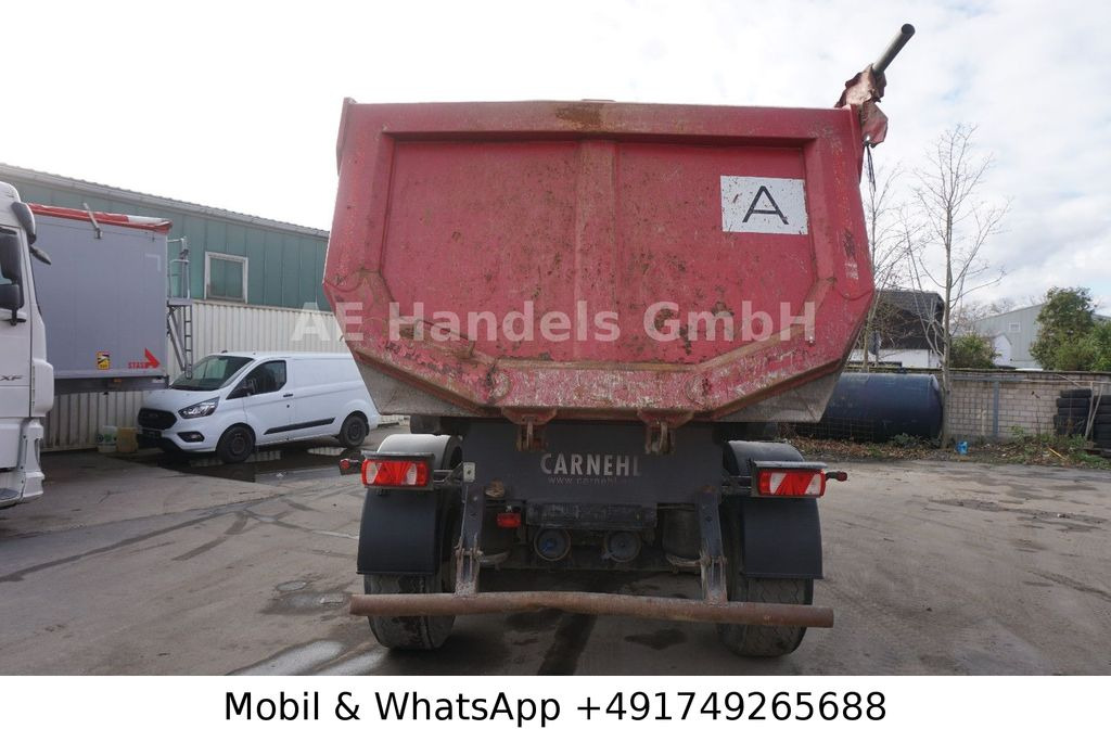 Carnehl CHKS/HH Compact *23m³/Hardox/Rollplane/Podest - Félpótkocsi billenőplatós: 2 kép. Carnehl CHKS/HH Compact *23m³/Hardox/Rollplane/Podest - Félpótkocsi billenőplatós: 2 kép.