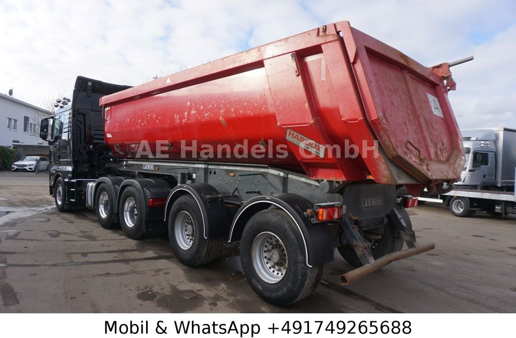 Carnehl CHKS/HH Compact *23m³/Hardox/Rollplane/Podest - Félpótkocsi billenőplatós: 1 kép. Carnehl CHKS/HH Compact *23m³/Hardox/Rollplane/Podest - Félpótkocsi billenőplatós: 1 kép.