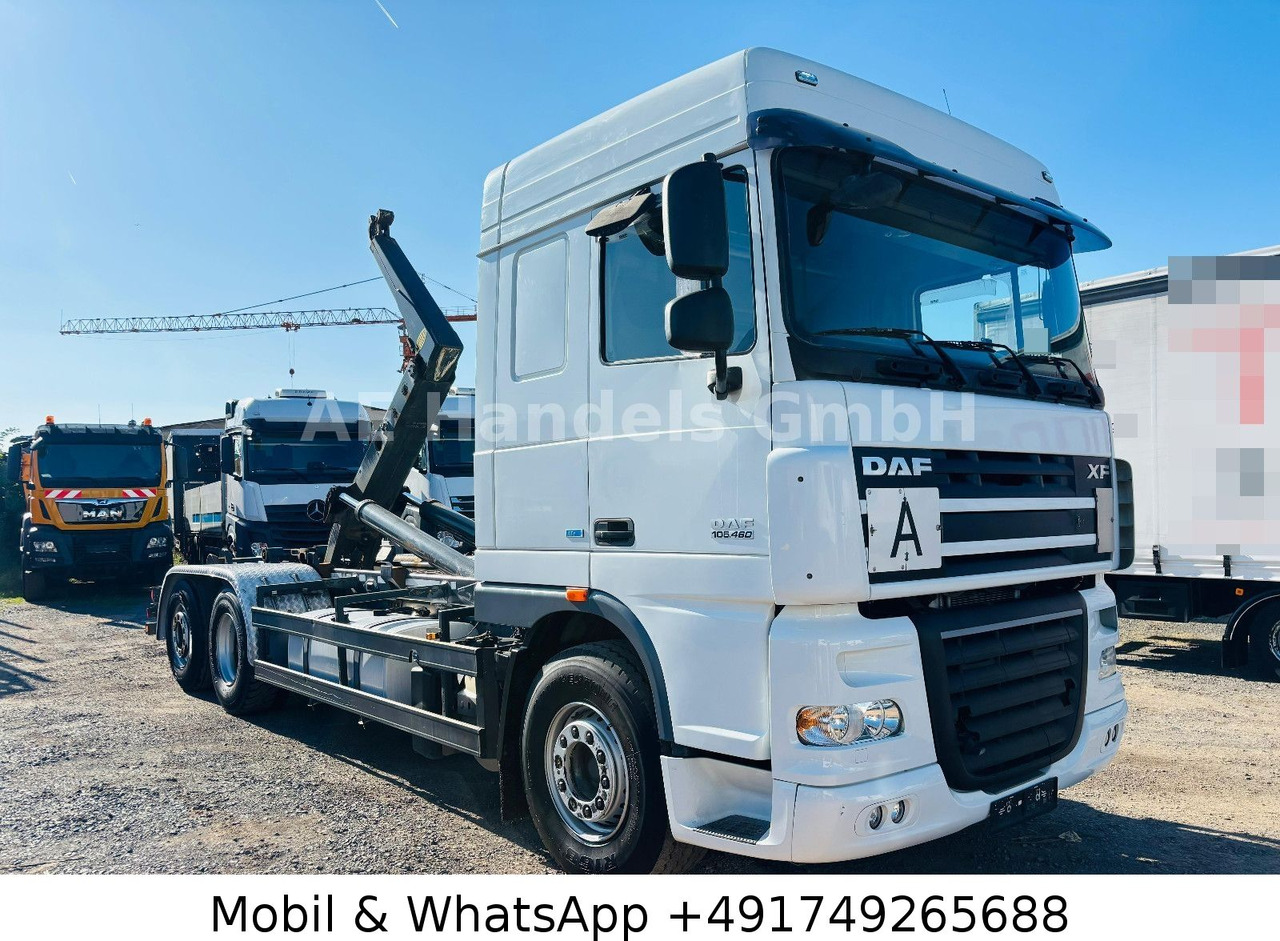DAF XF 105.460 SC BL Meiller RK 20.70 *Retarder/L+L - Horgos rakodó teherautó: 1 kép. DAF XF 105.460 SC BL Meiller RK 20.70 *Retarder/L+L - Horgos rakodó teherautó: 1 kép.