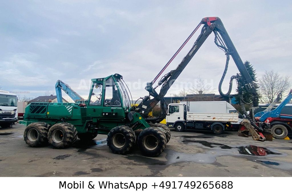 Gremo 1050 H Harvester 8x8 *Mesera/Cunnins - Erdészeti gép: 3 kép. Gremo 1050 H Harvester 8x8 *Mesera/Cunnins - Erdészeti gép: 3 kép.