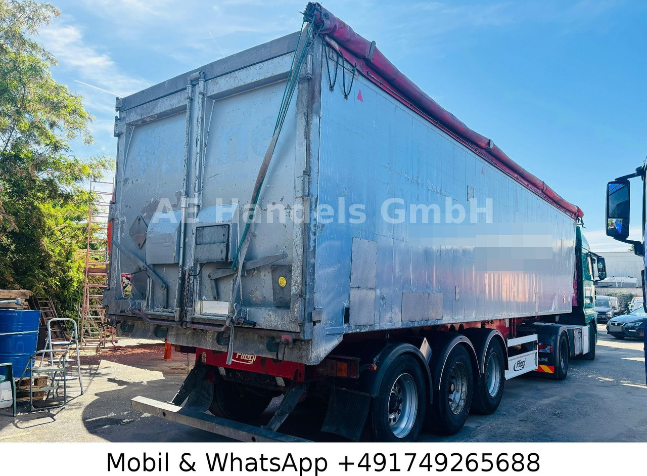 Fliegl DHKA 350 Alu *50m³/1.Lift/Kombi/2xSchieber - Félpótkocsi billenőplatós: 3 kép. Fliegl DHKA 350 Alu *50m³/1.Lift/Kombi/2xSchieber - Félpótkocsi billenőplatós: 3 kép.